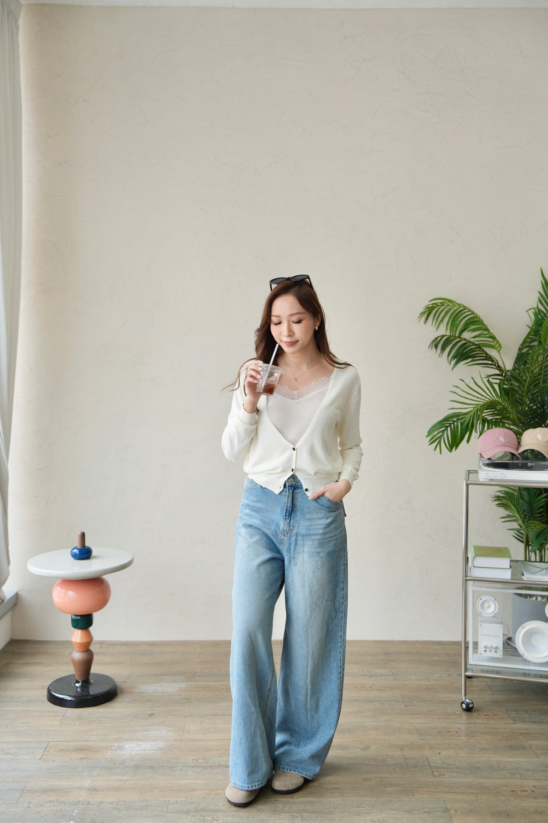 Soft V Cardigan