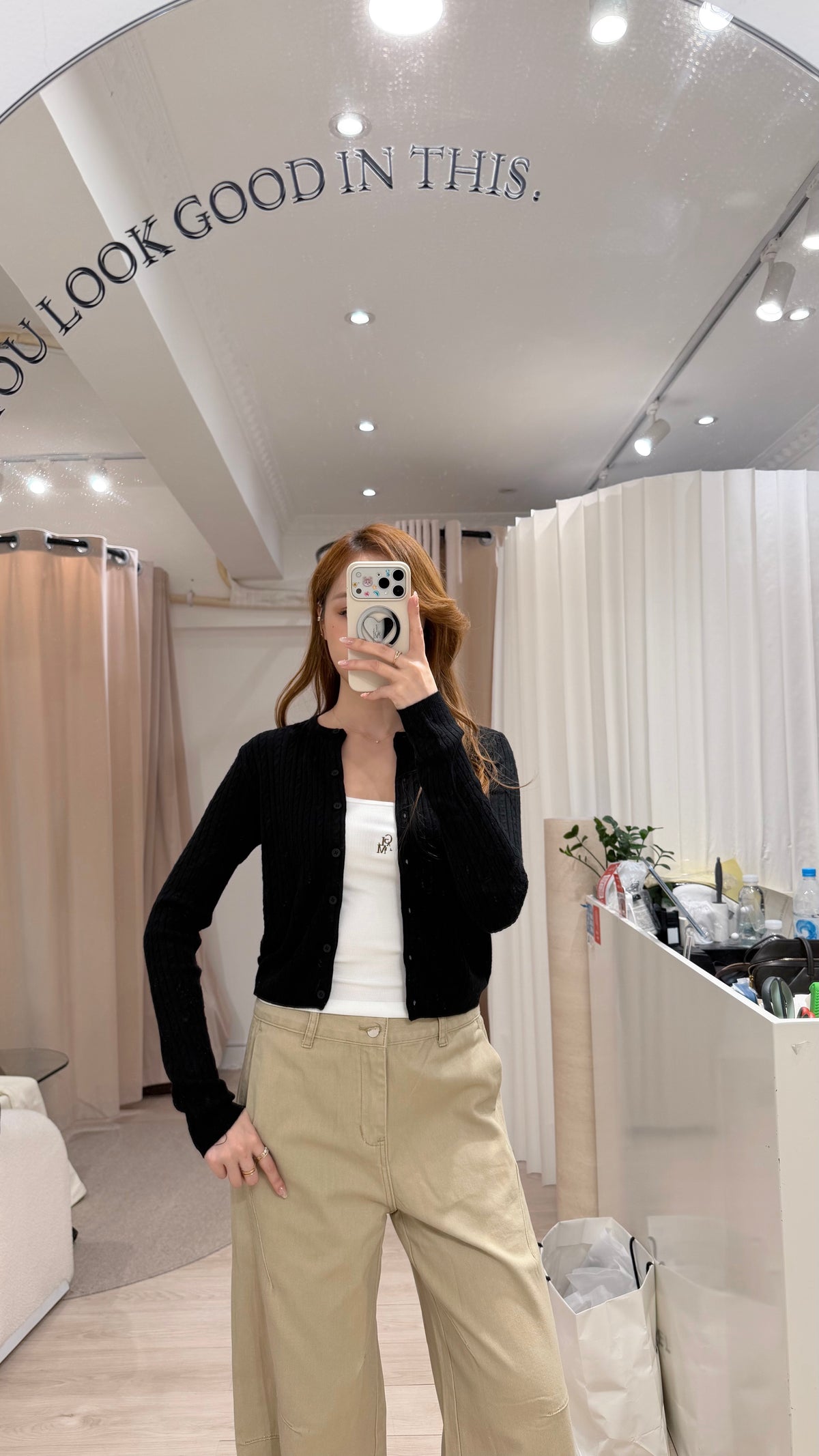 The Cashmere Cable Cardigan