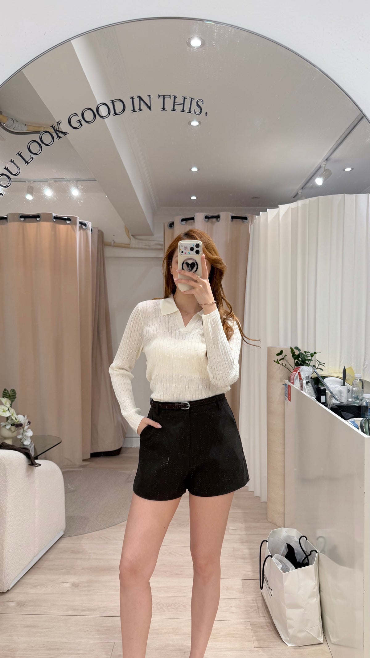 The Tailored High-Waist Shorts