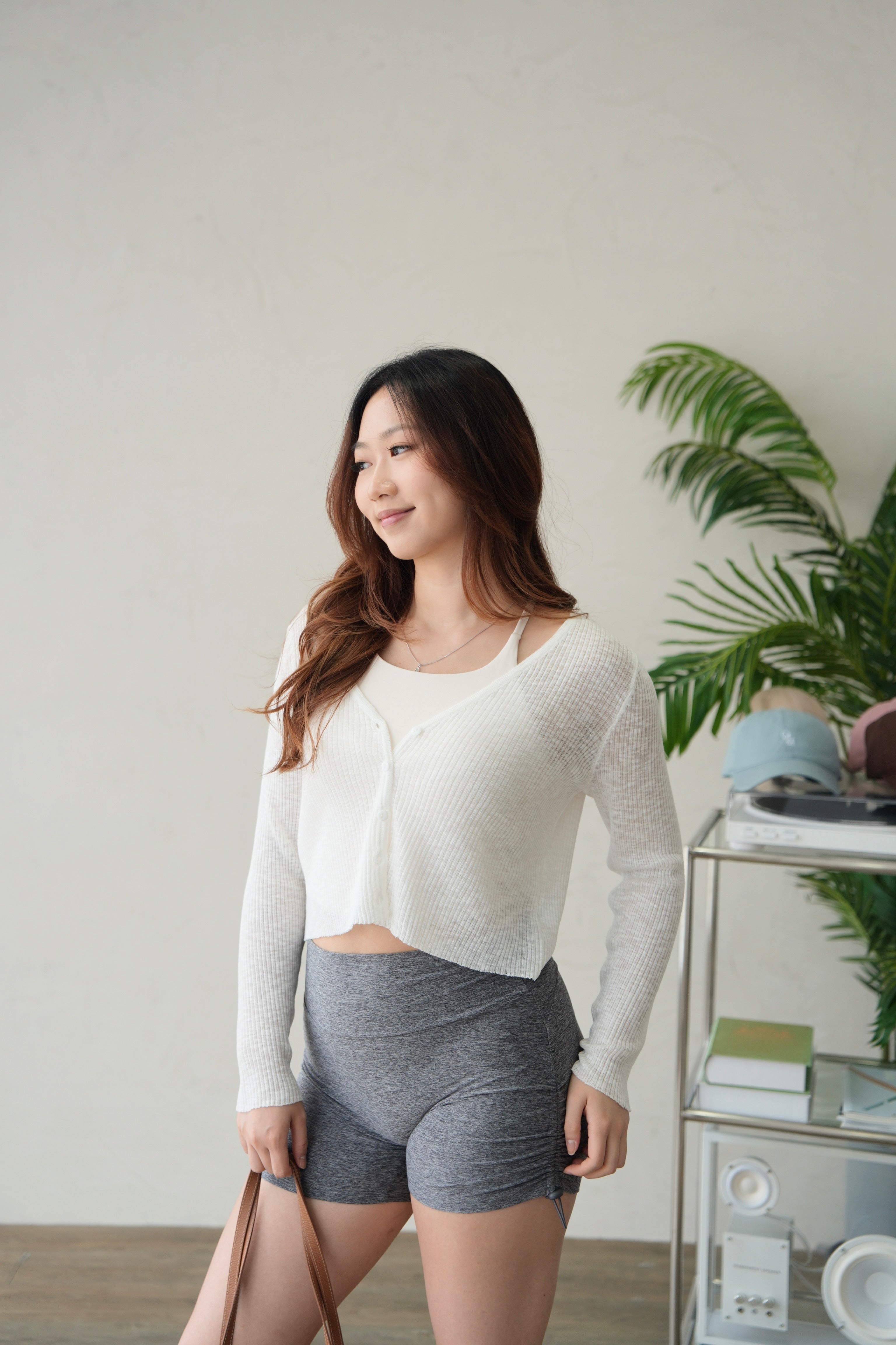 Classic Crop Cardigan