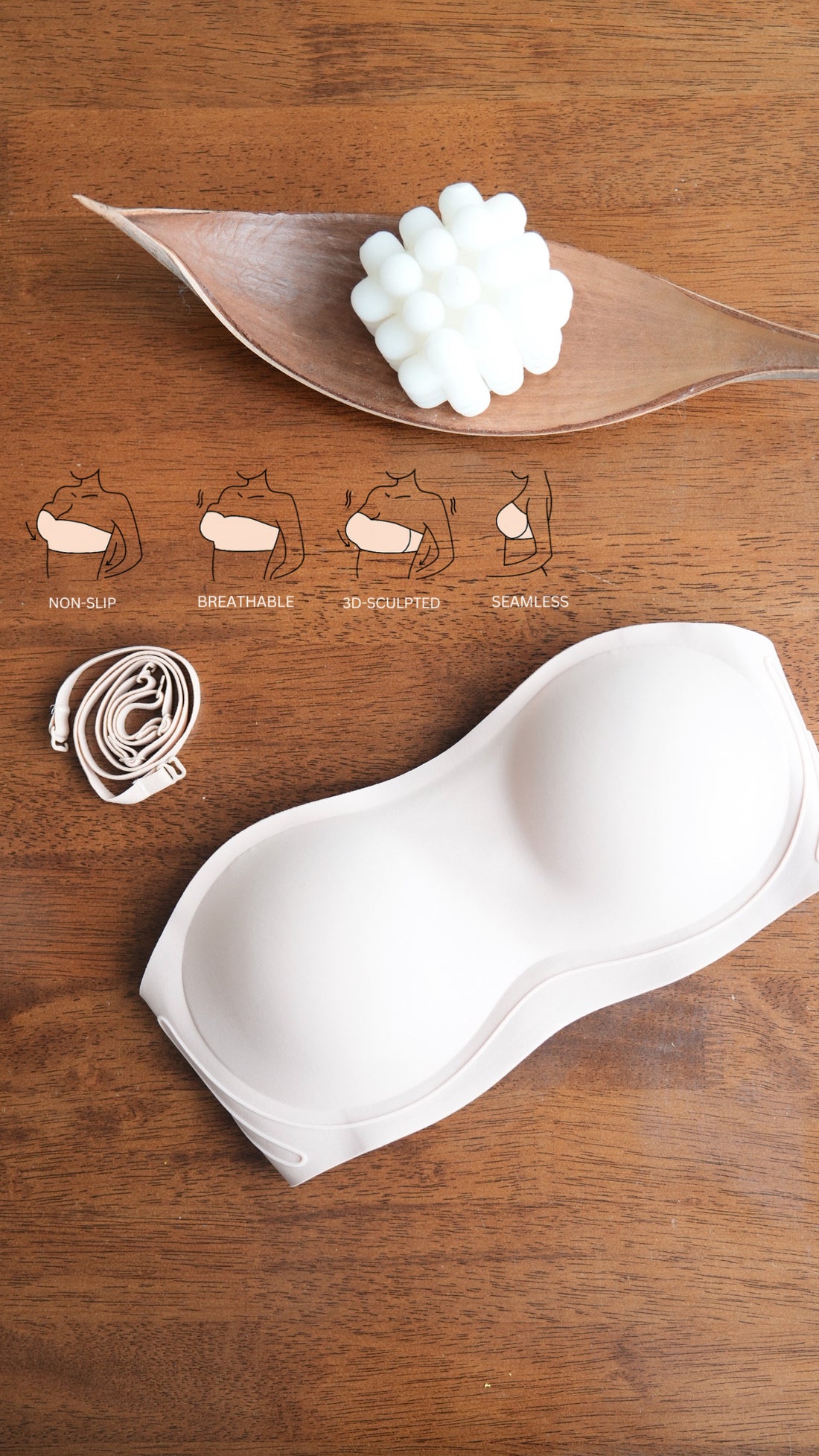 CloudFit Bandeau Bra