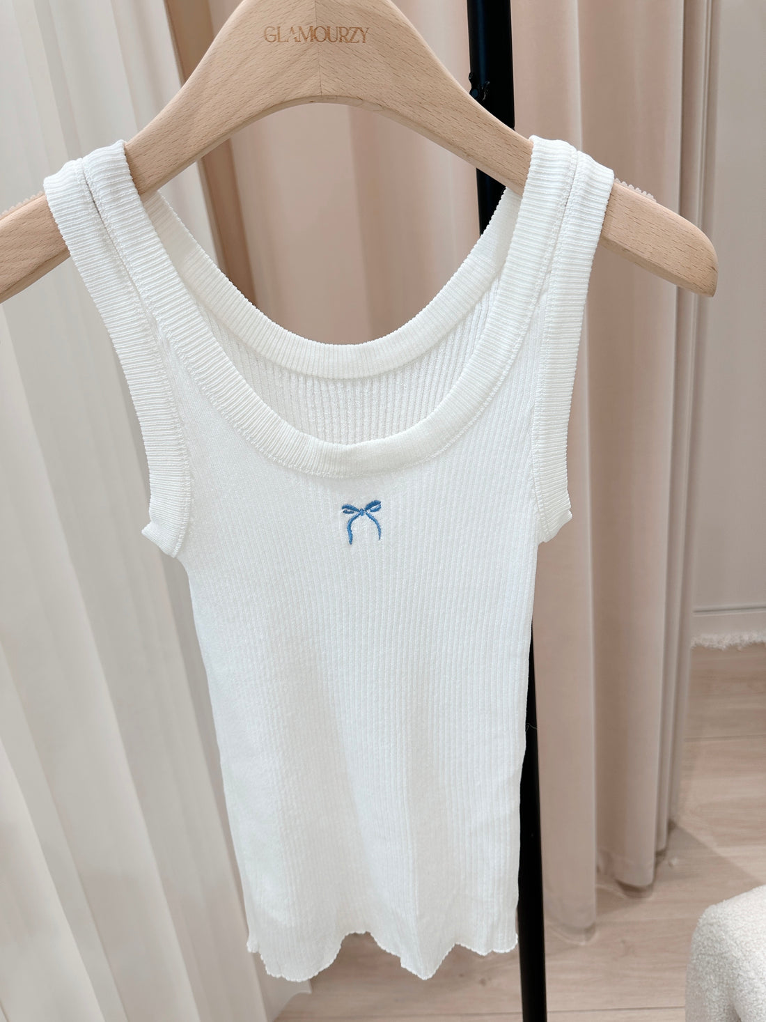 Basic Ribbon Tank Top