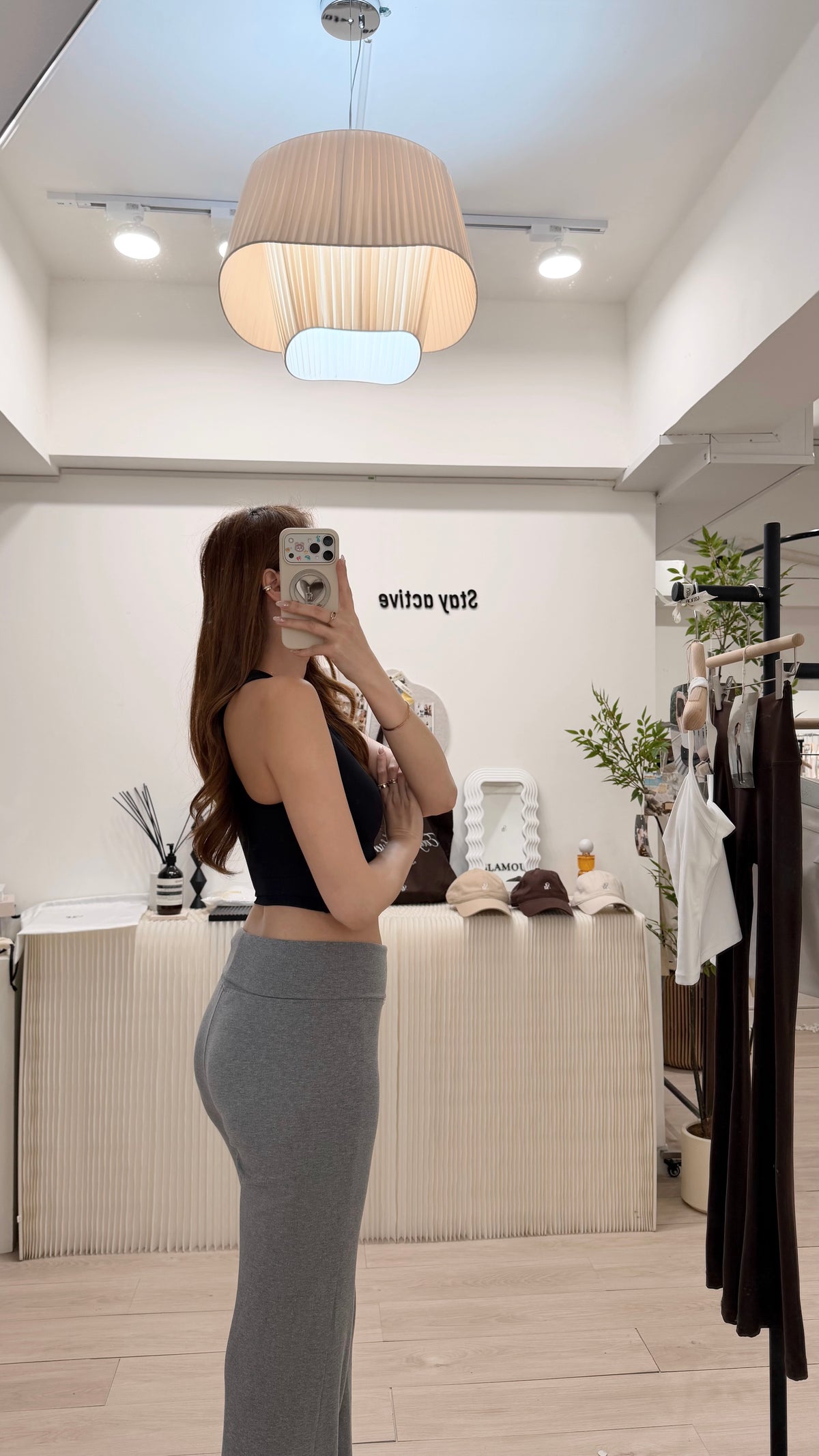 Softy Fold-Over Flare Pants