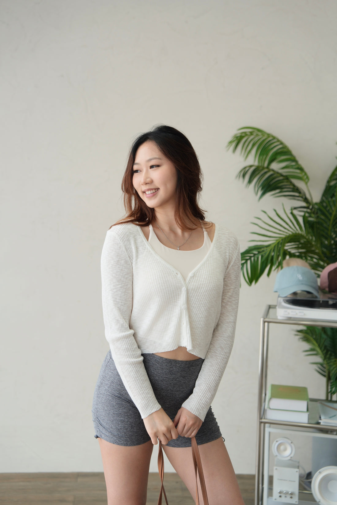 Classic Crop Cardigan