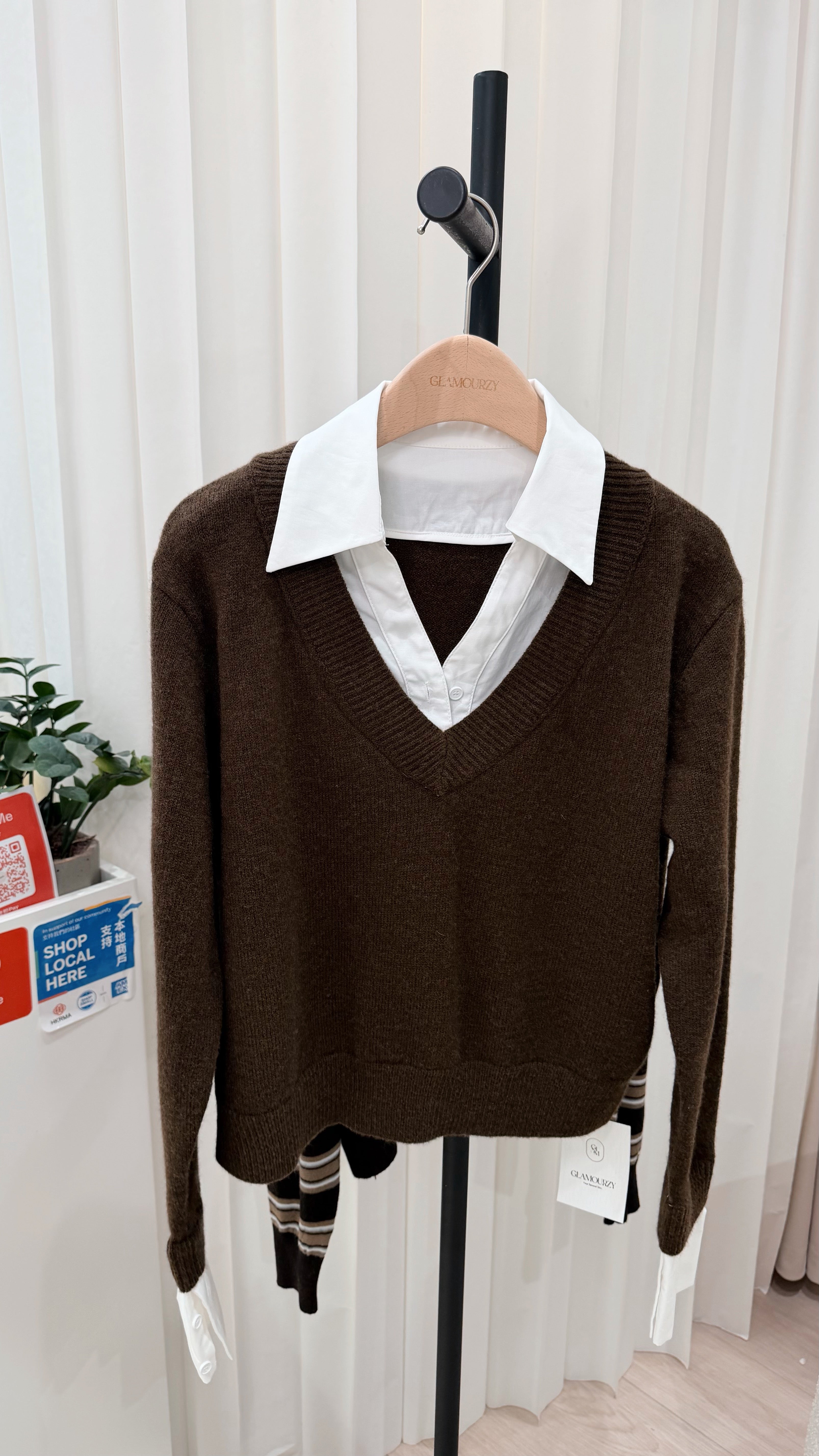 Miu WoolLayer Shirt Knit