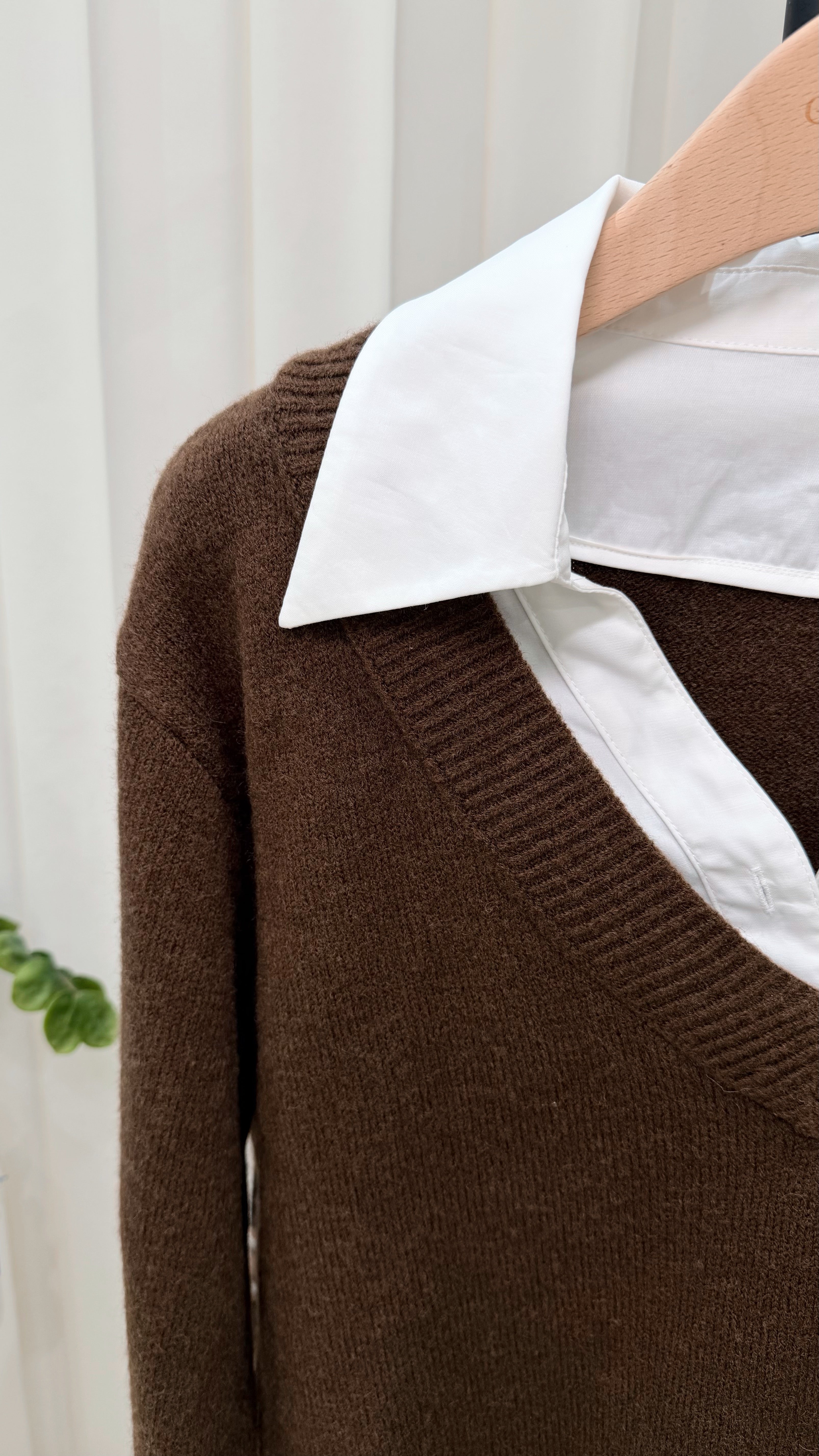 Miu WoolLayer Shirt Knit