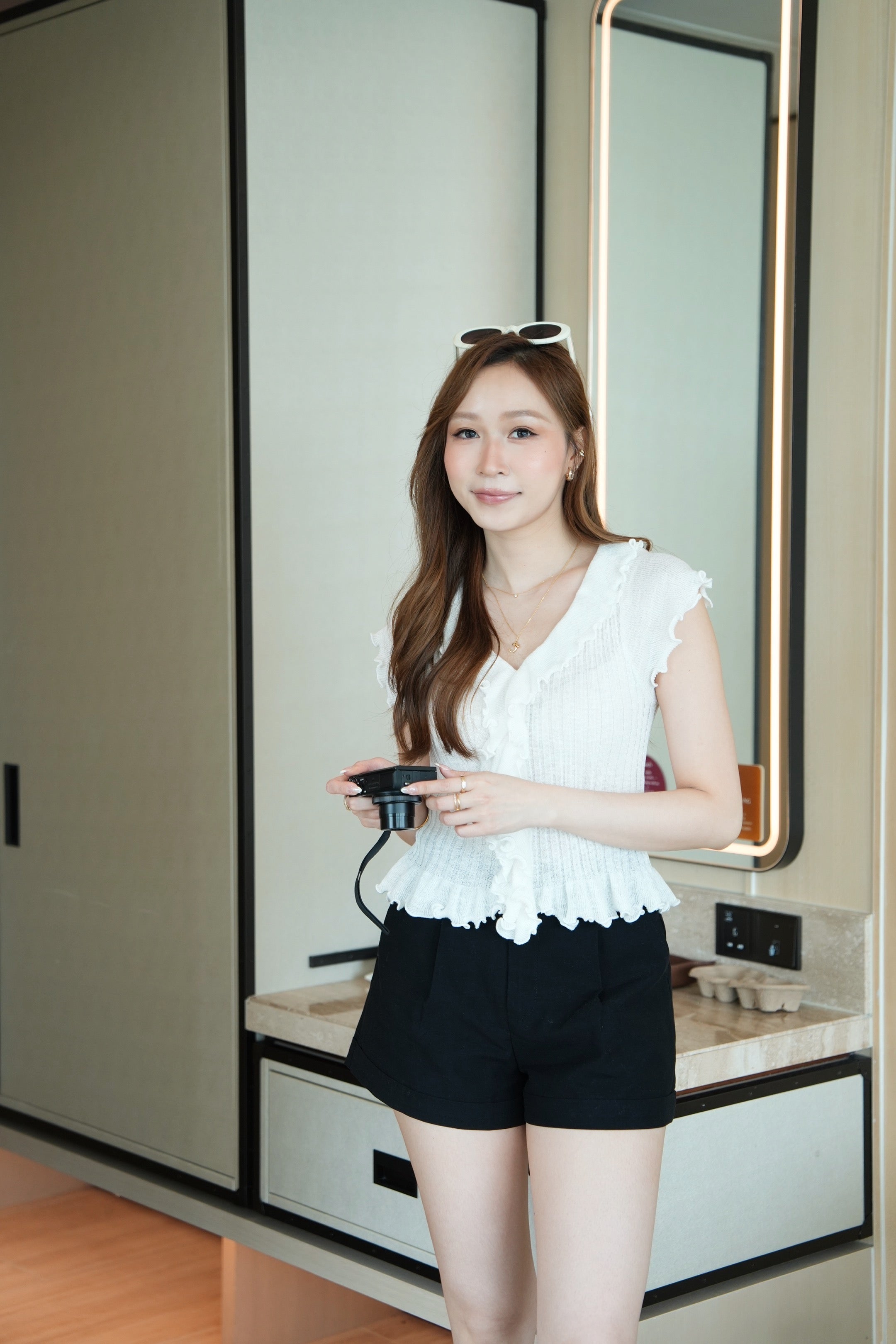 Premium Airy Ruffle Top