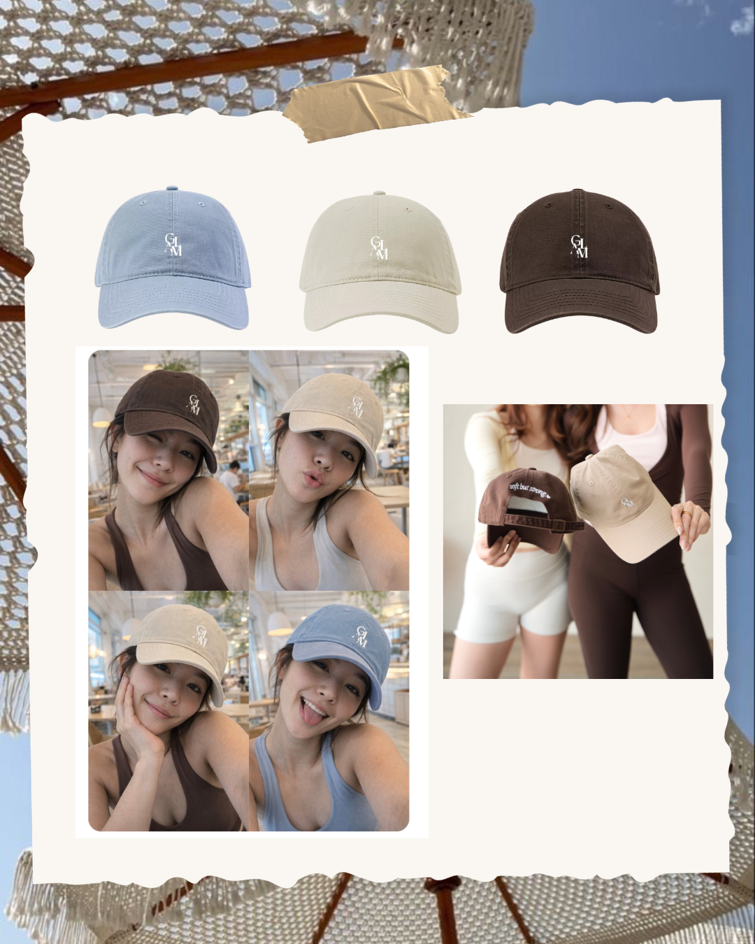 The GLAM Classic Cap