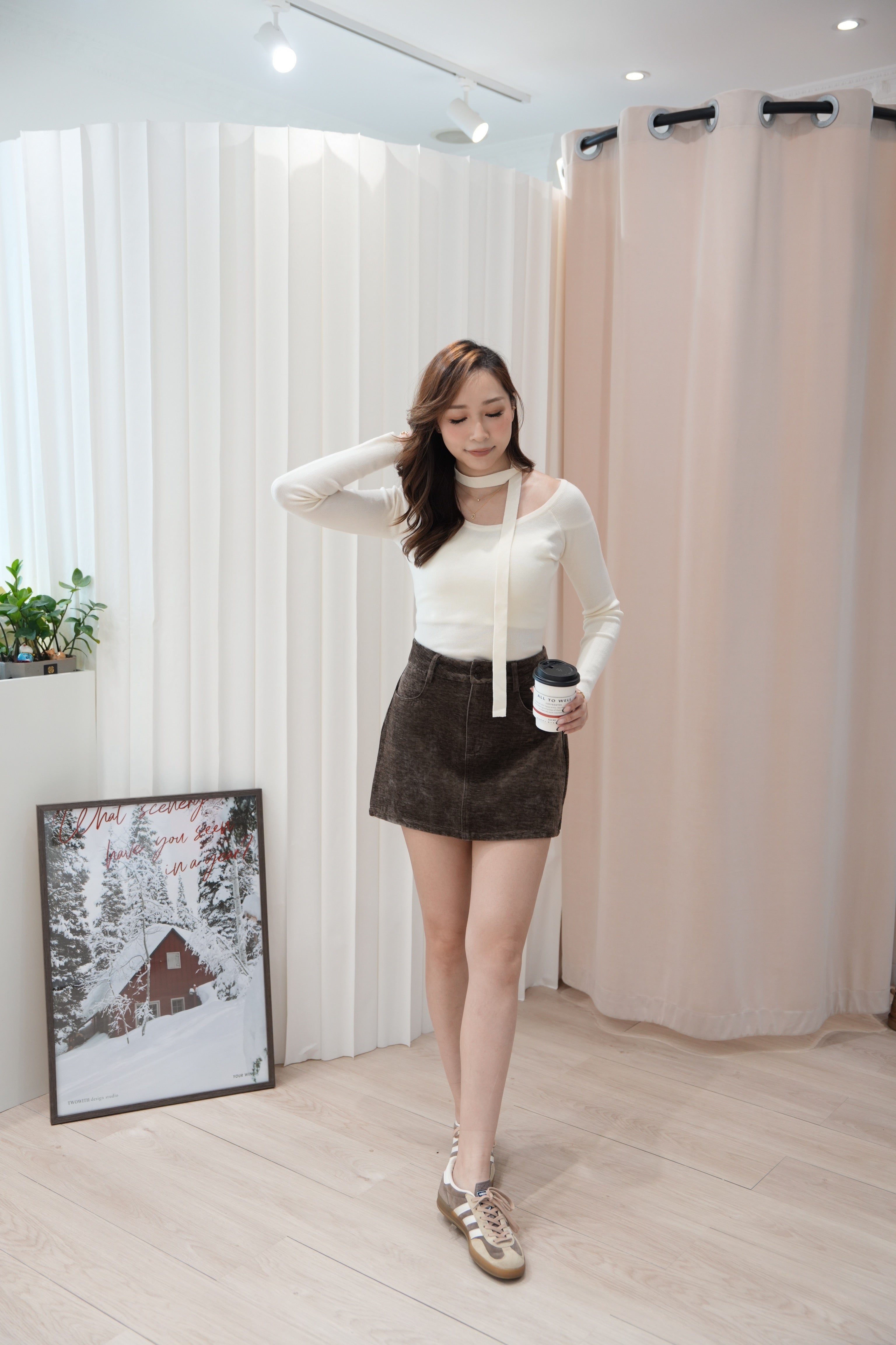 Velvet Luxe Skort
