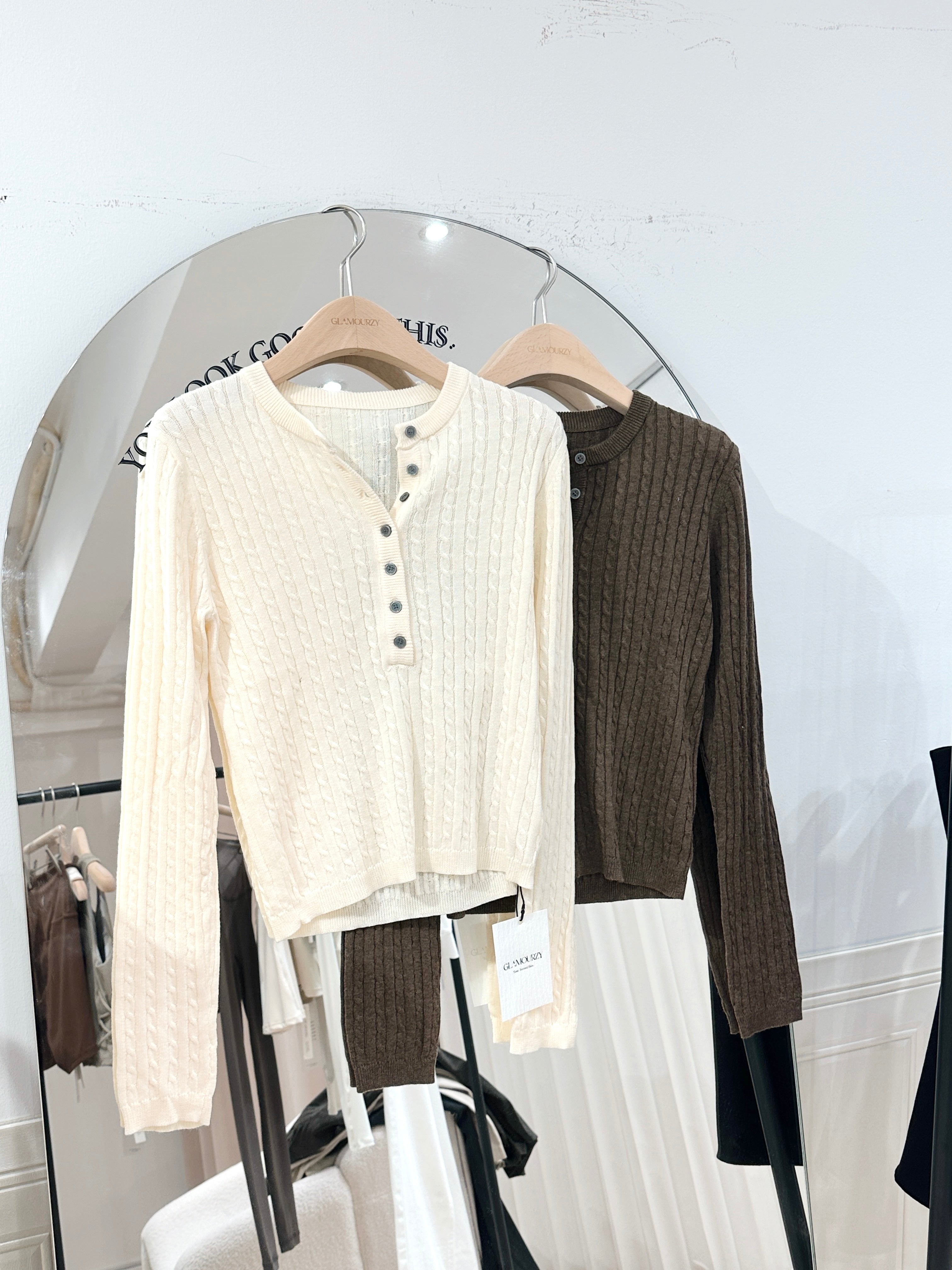 6% Wool Knit Top