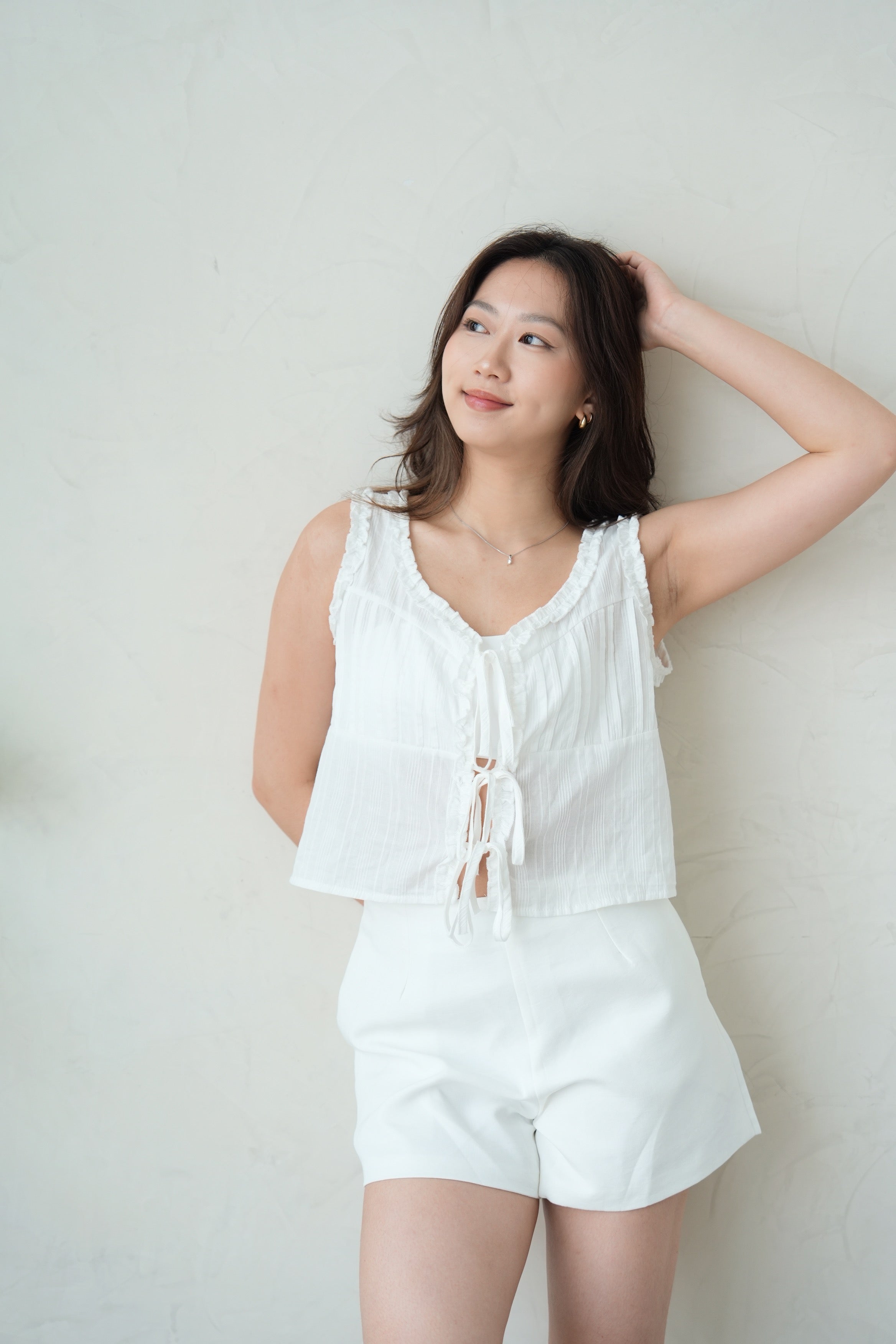 Fleur Ribbon Top