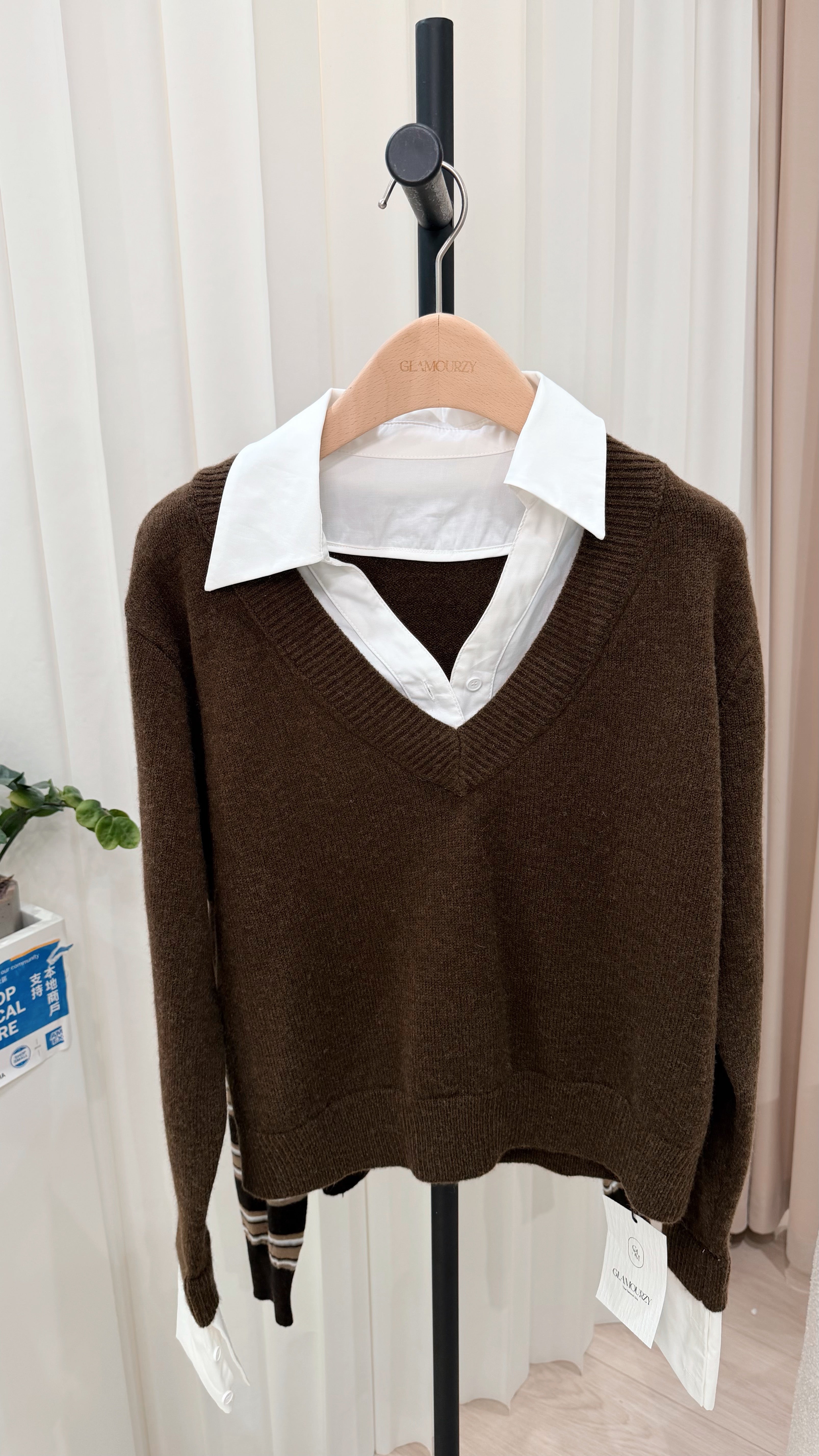 Miu WoolLayer Shirt Knit