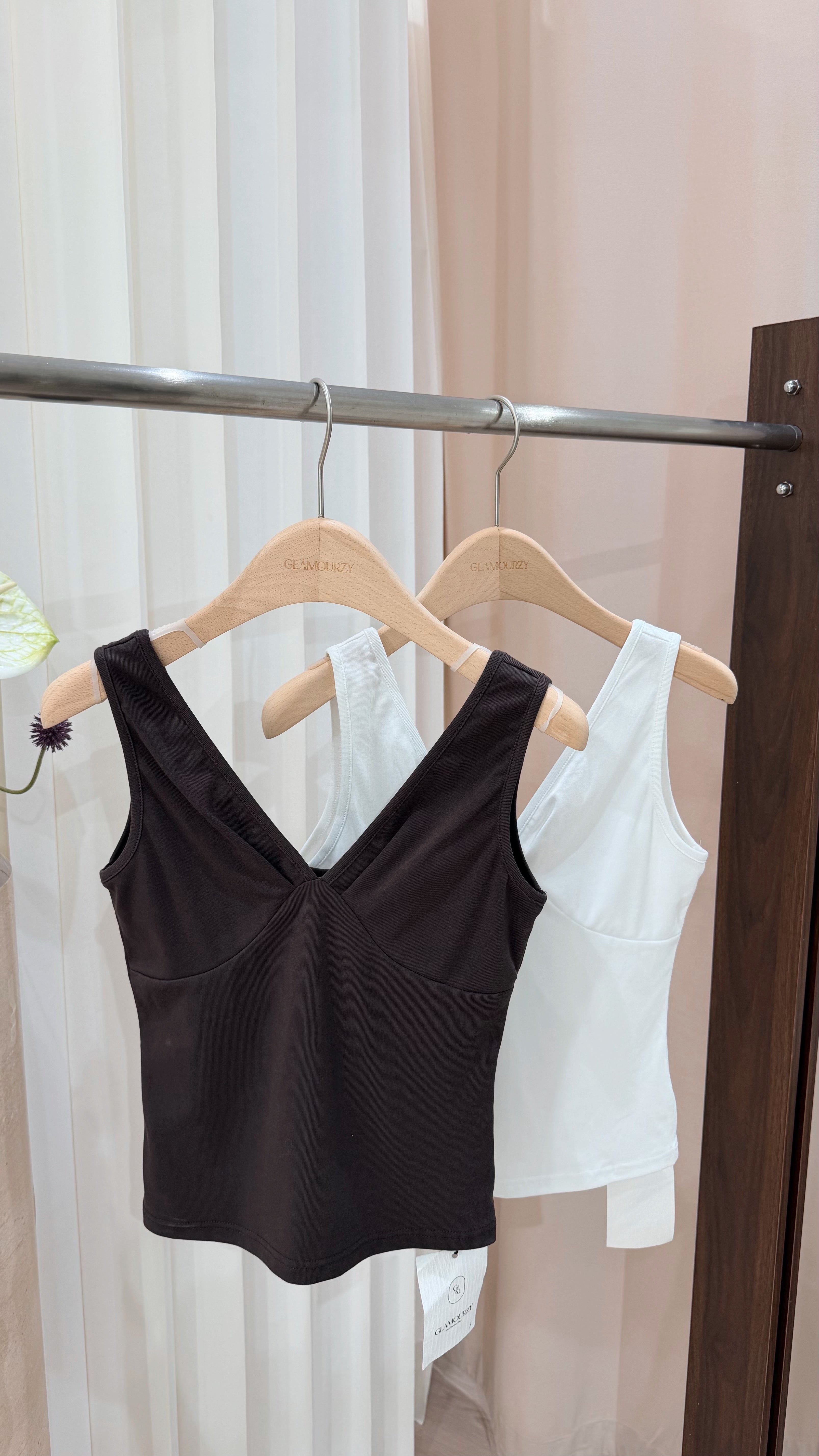 Cotton V Tank Top