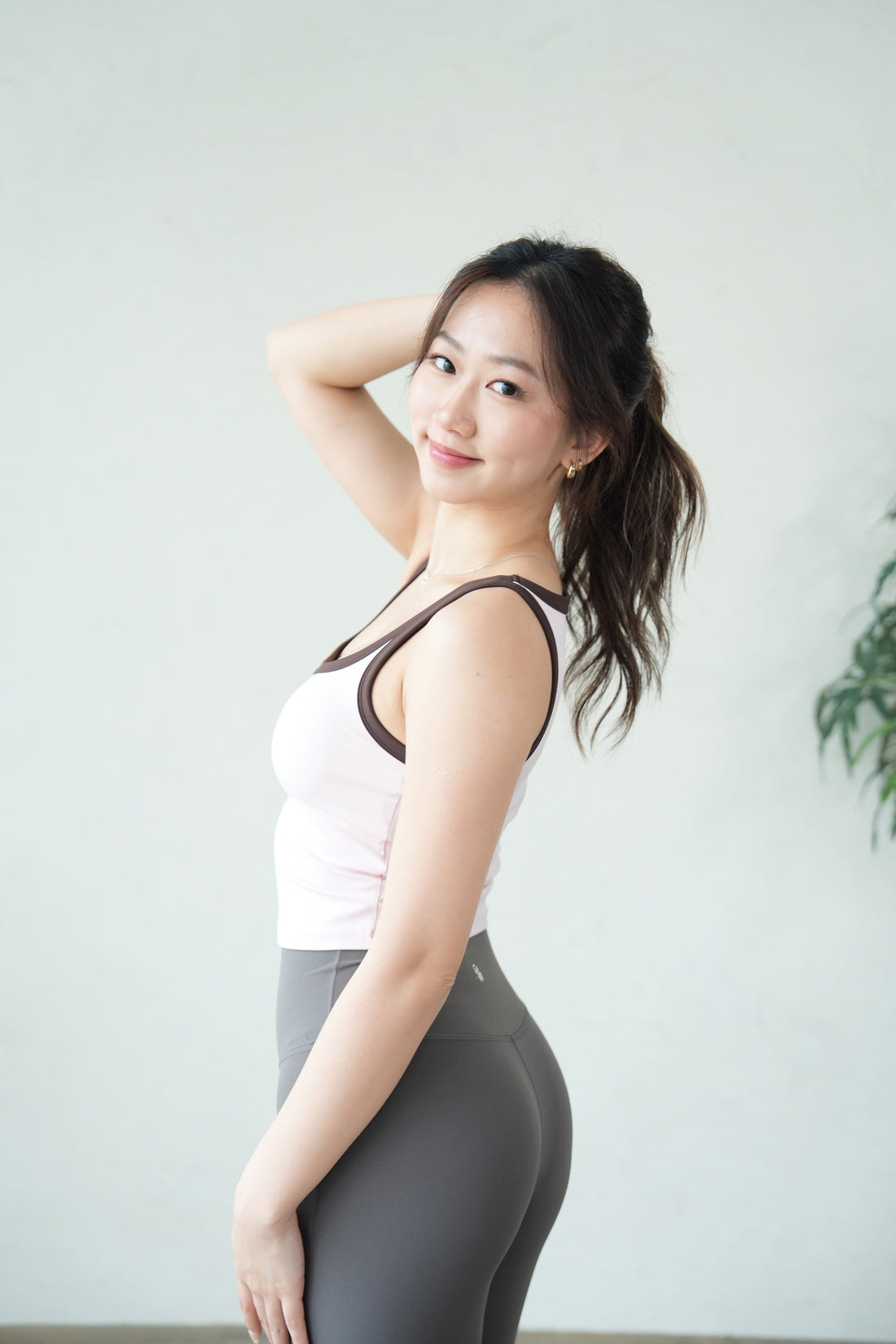 MochaPink Cloud Padded Top