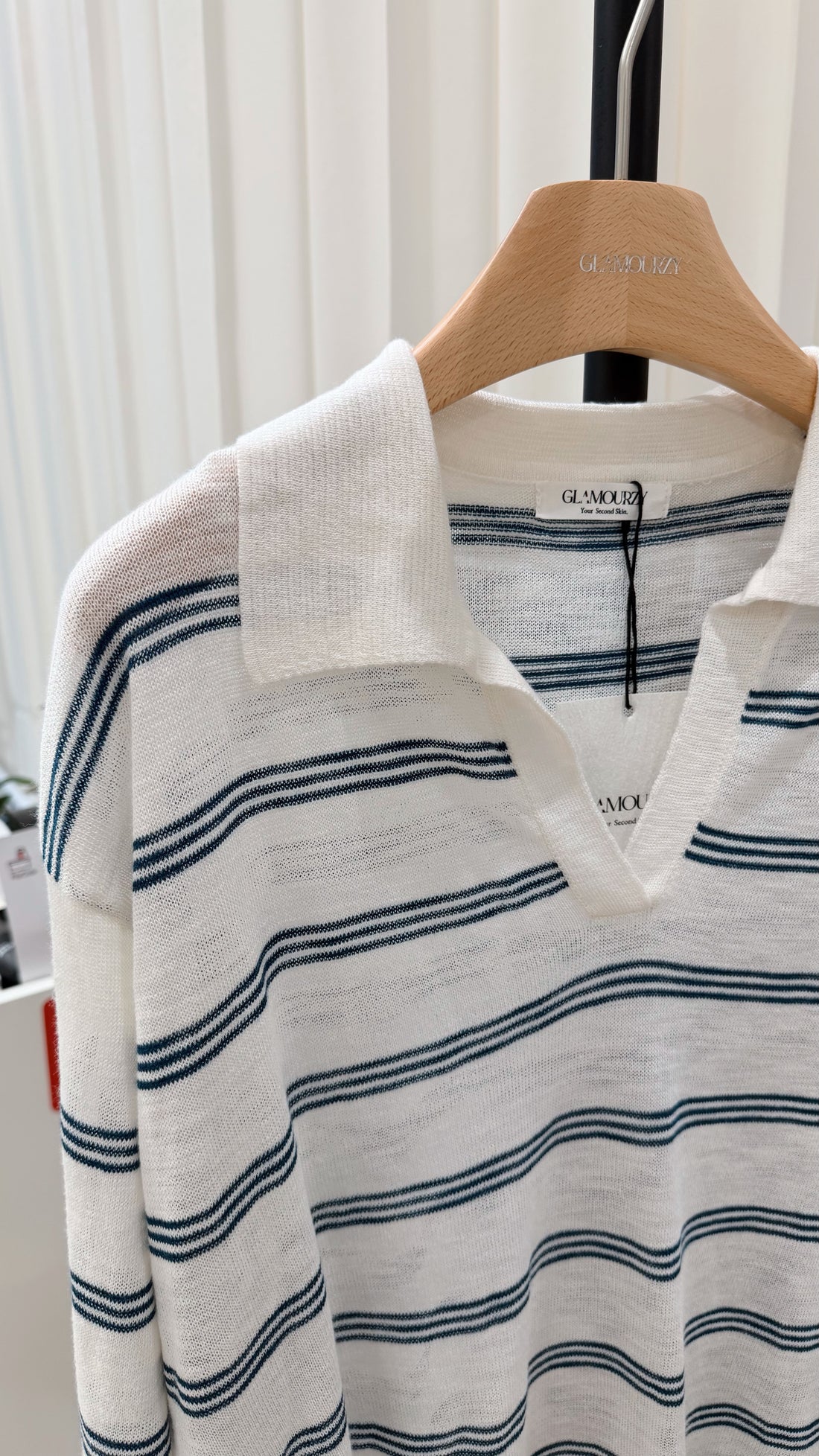 Linen Polo Top
