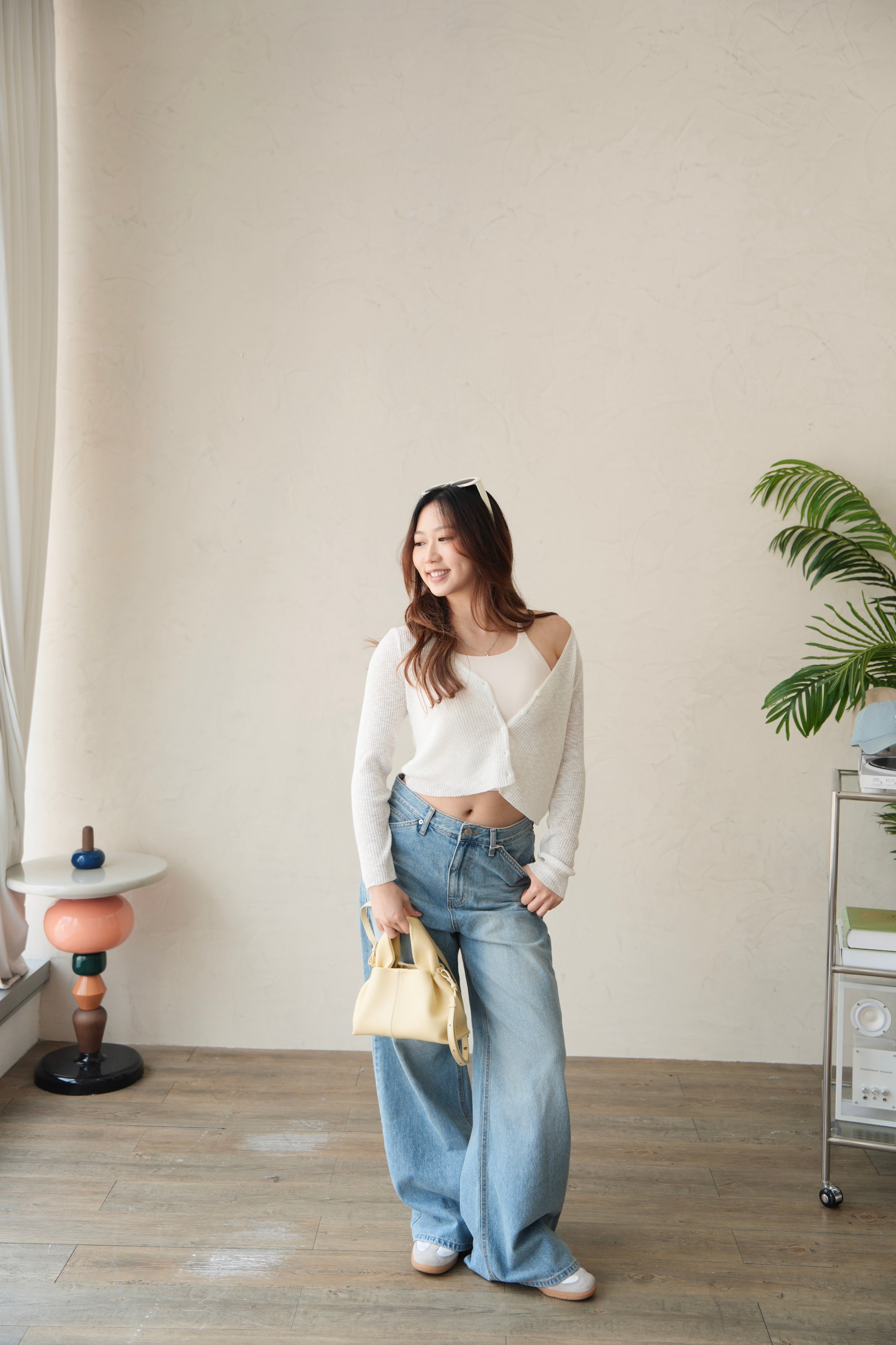 Classic Crop Cardigan