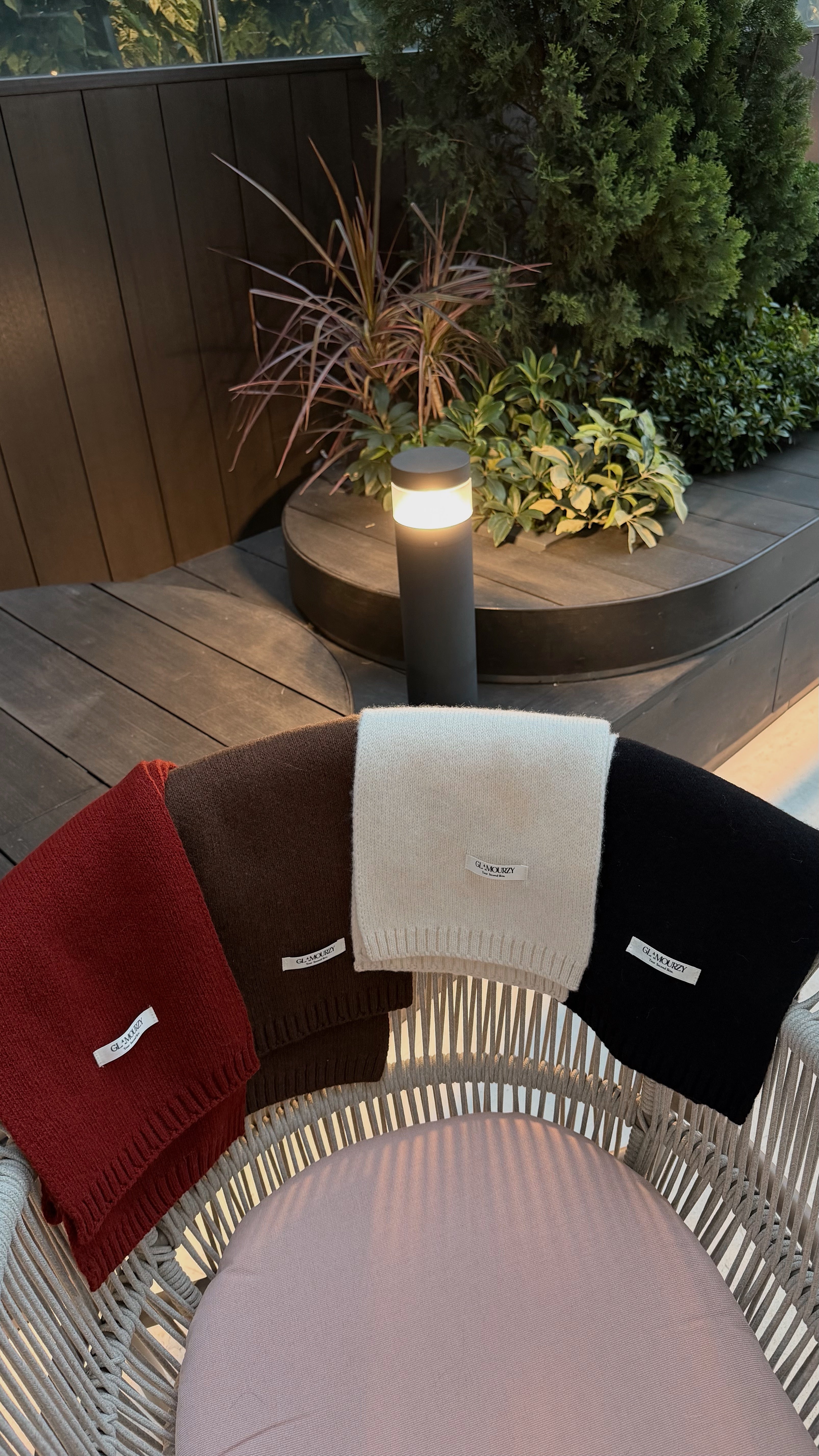 滿額禮 💝 GLAM Wool Scarf 100