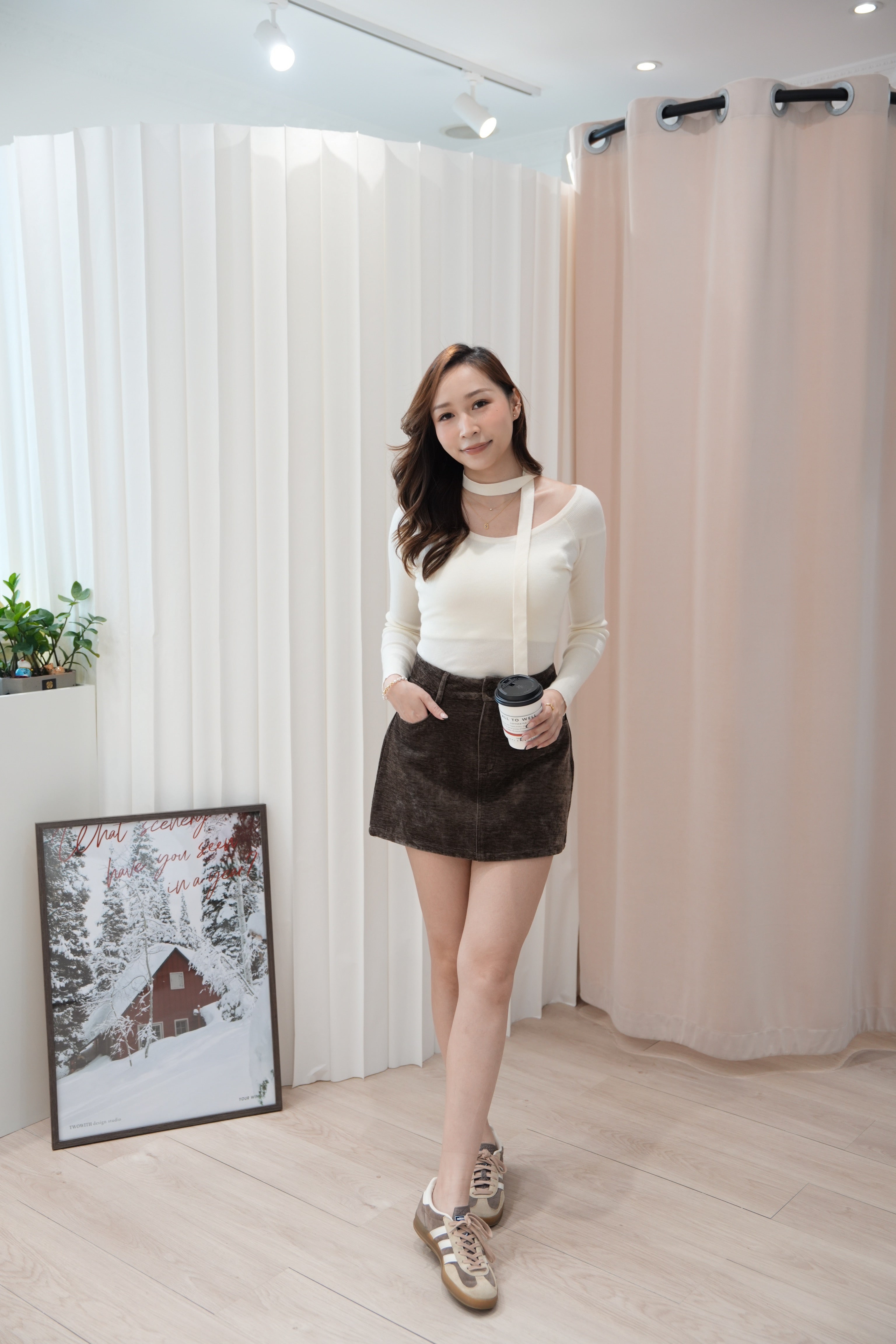 Velvet Luxe Skort