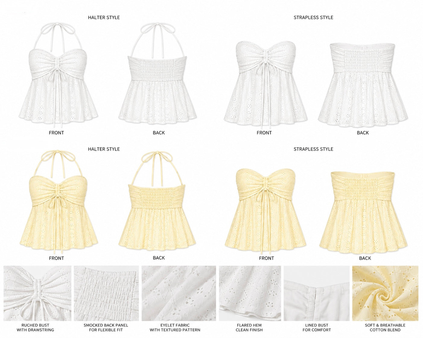 The Riviera 2way Tube Top