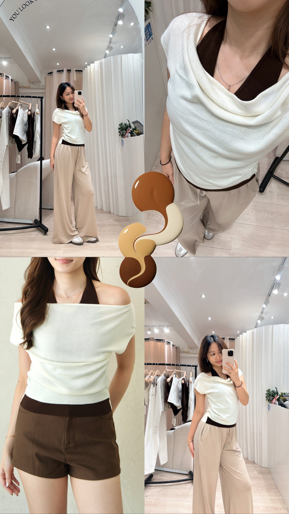 Miu Layer Halter Top