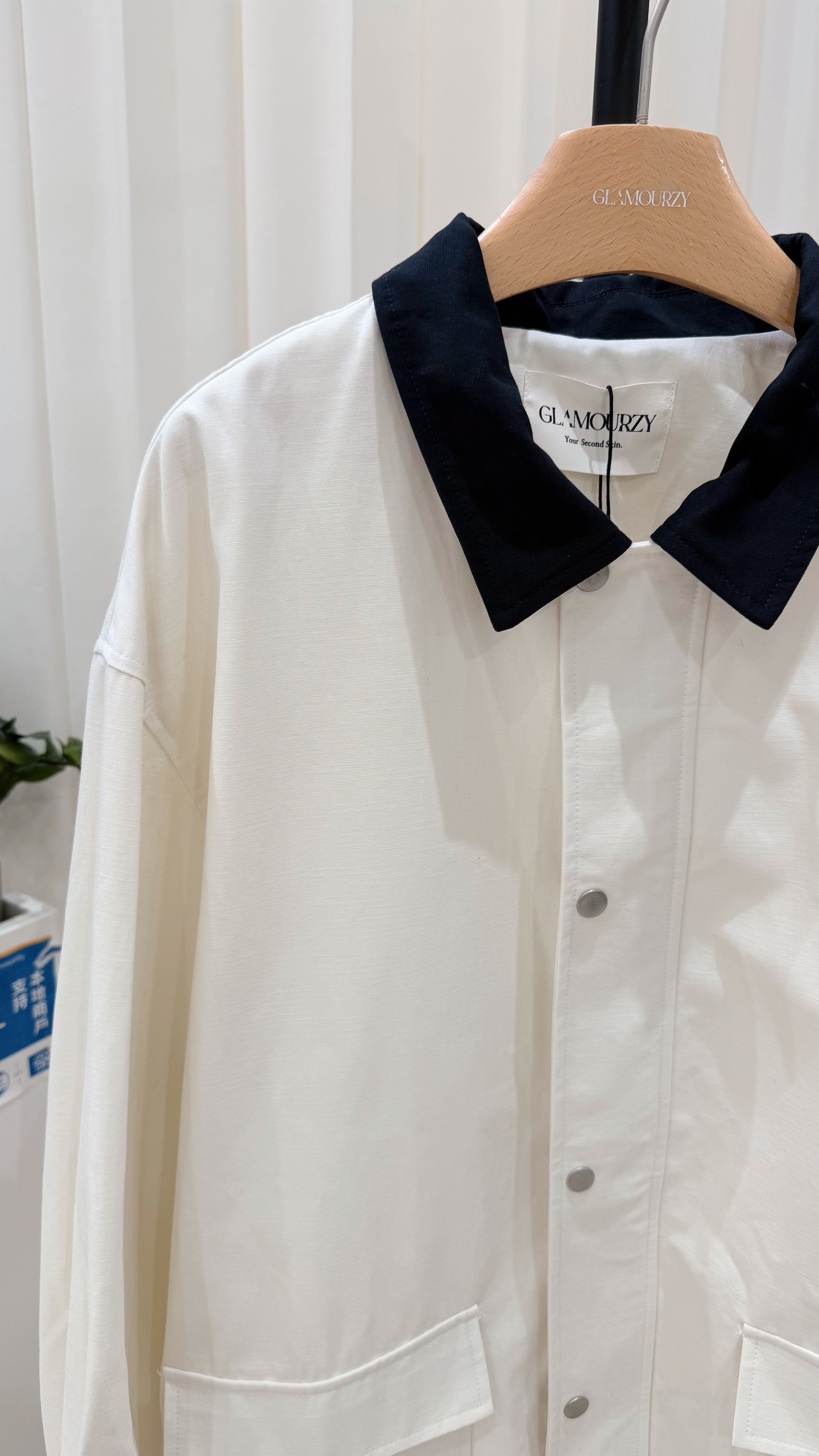 Barn Jacket in Ivory White