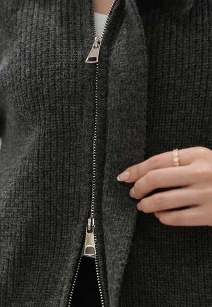 Muse Funnel Neck Zip Coat