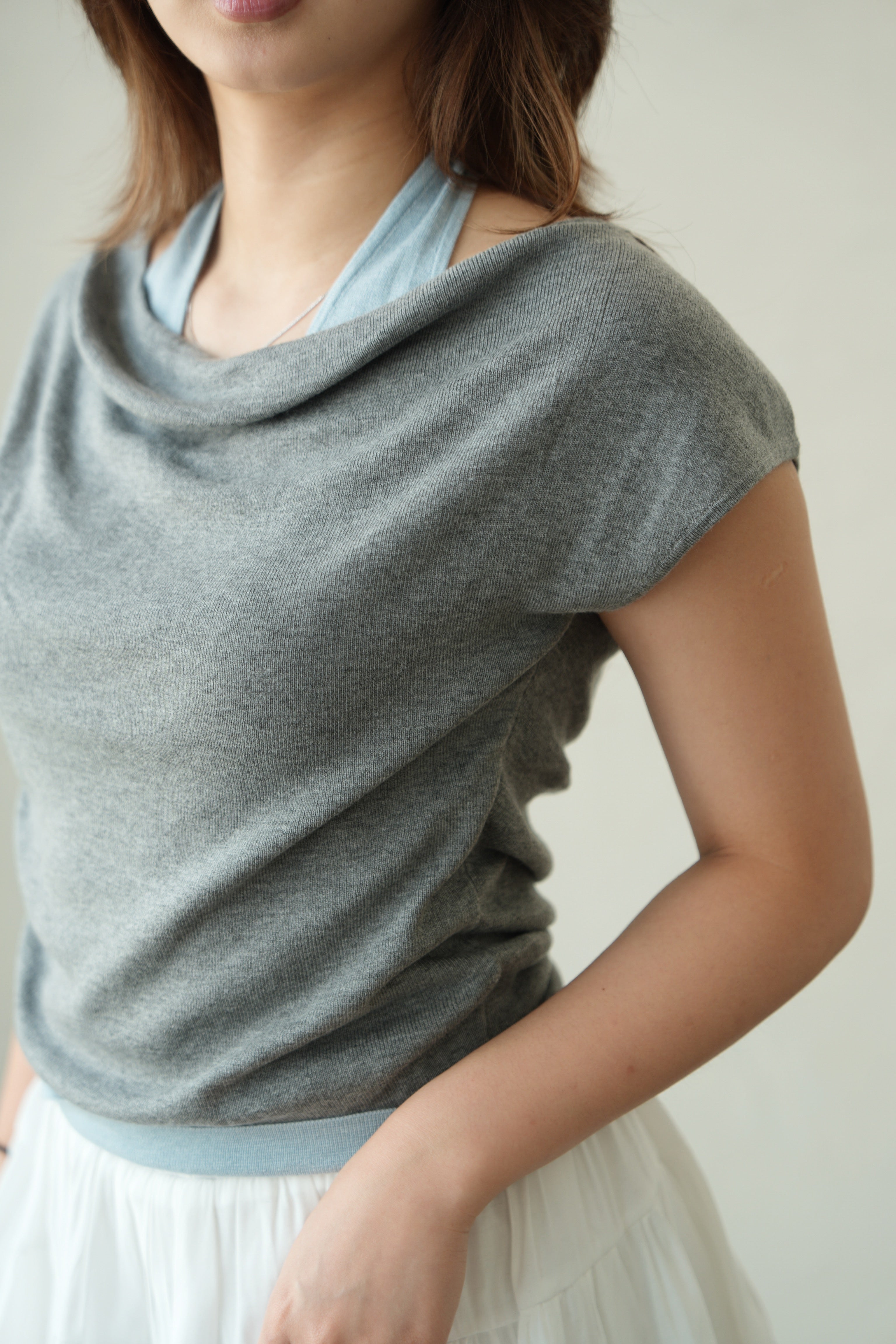 Miu Layer Halter Top