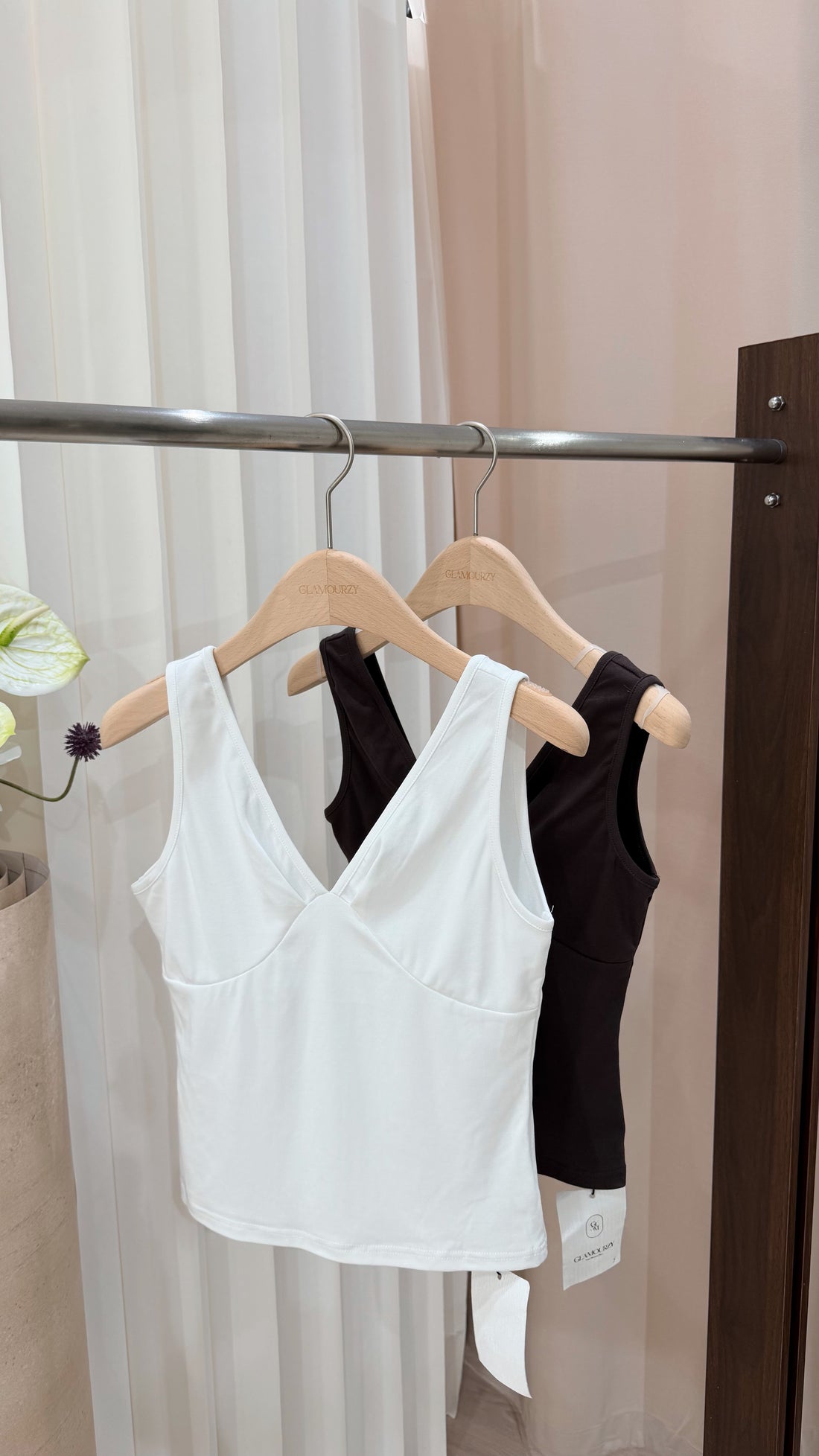 Cotton V Tank Top
