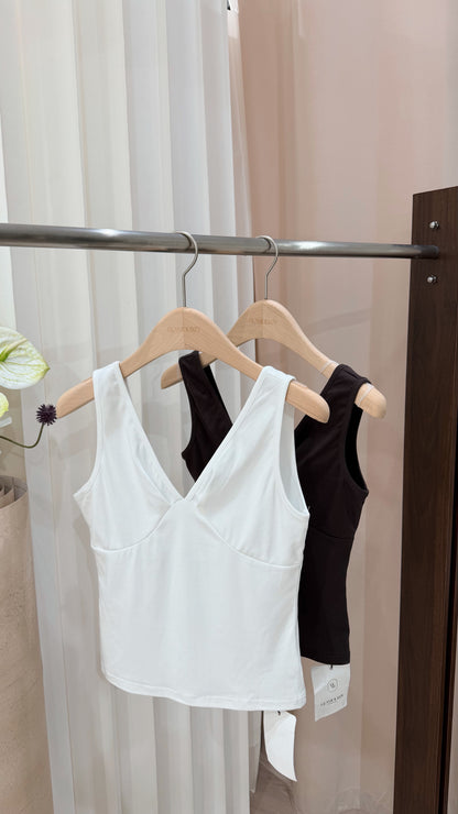 Cotton V Tank Top