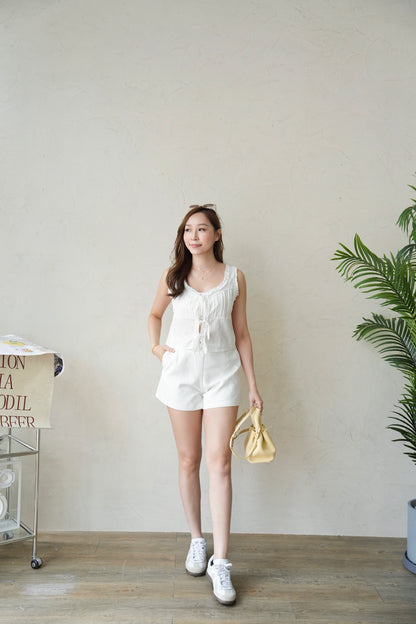 Fleur Ribbon Top