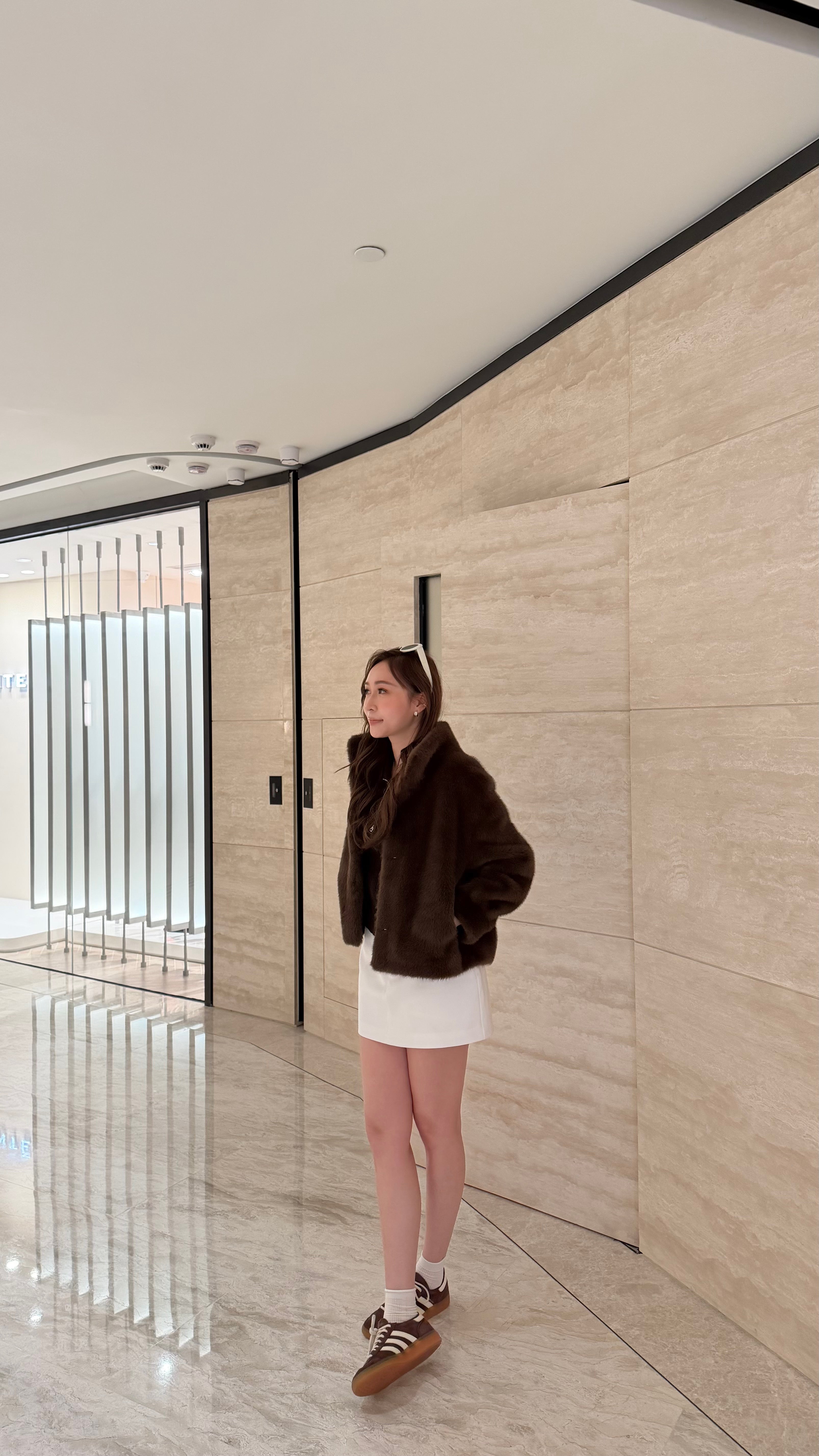 Irene Faux Fur Jacket 2.0 – Chocolate Brown