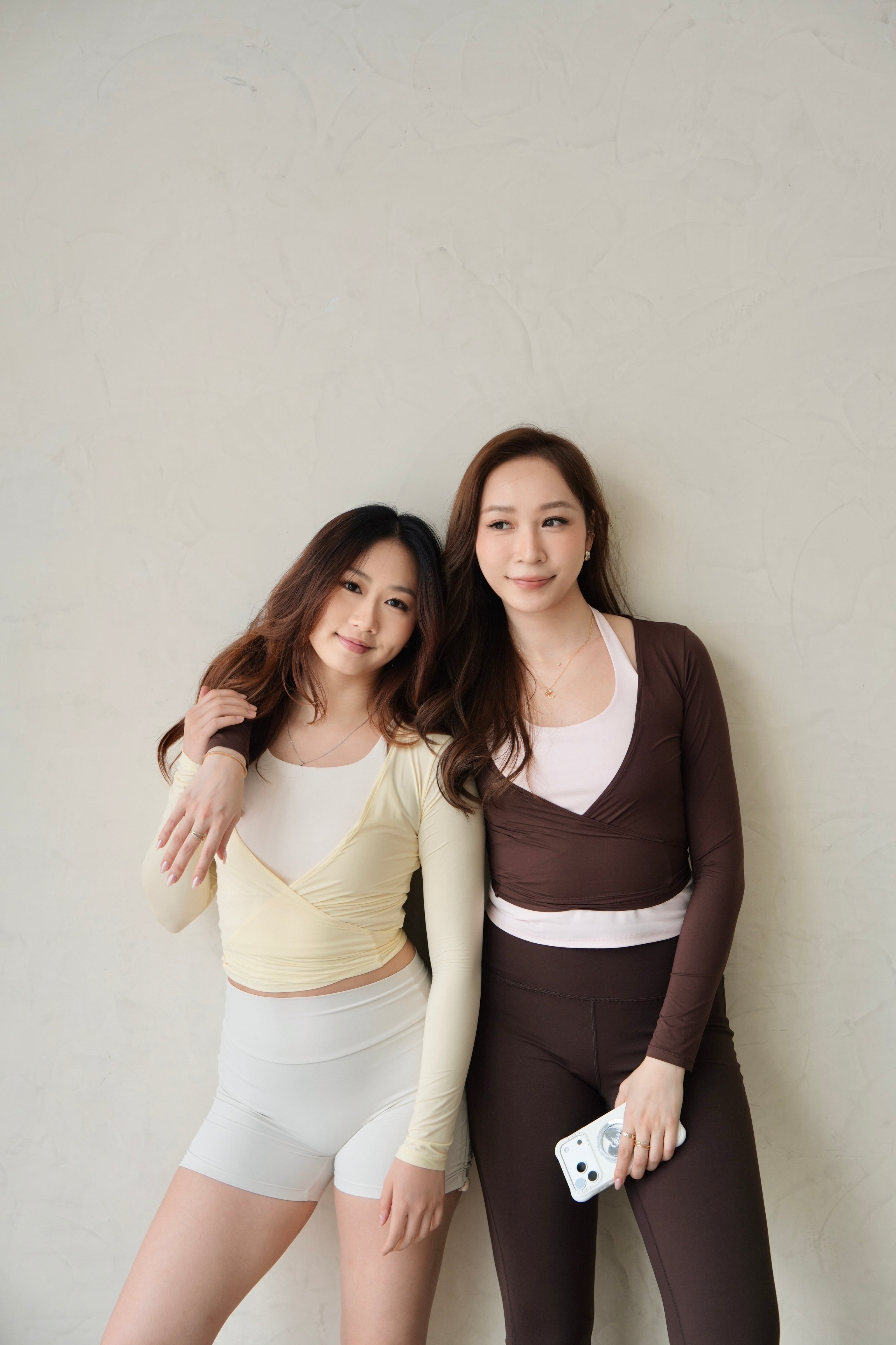 Silky Cross Top