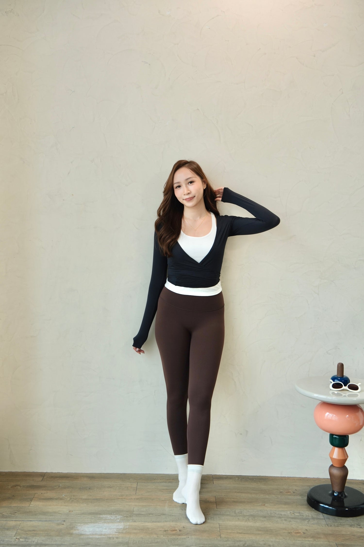 Silky Cross Top