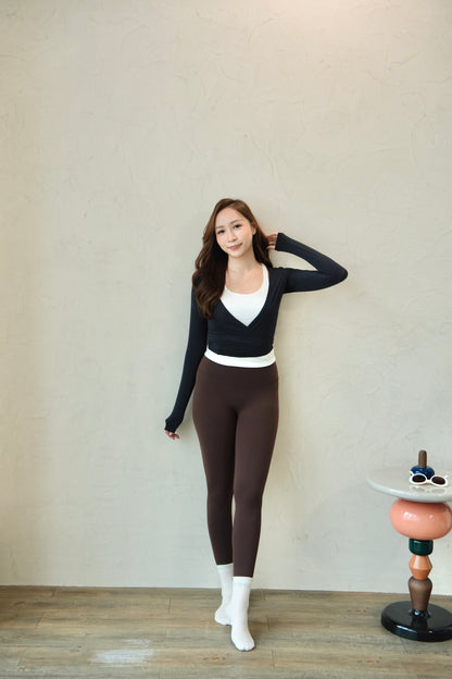 Silky Cross Top