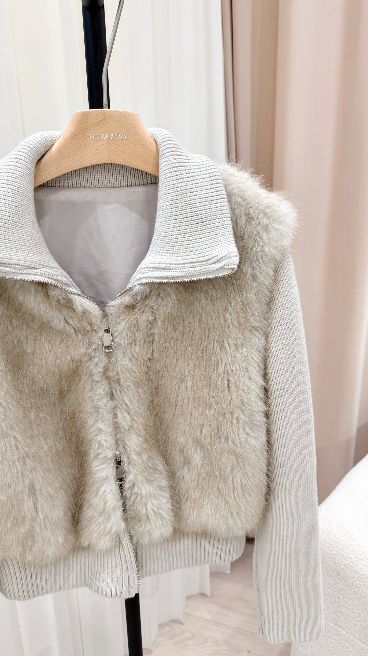Soft Faux Fur Jacket
