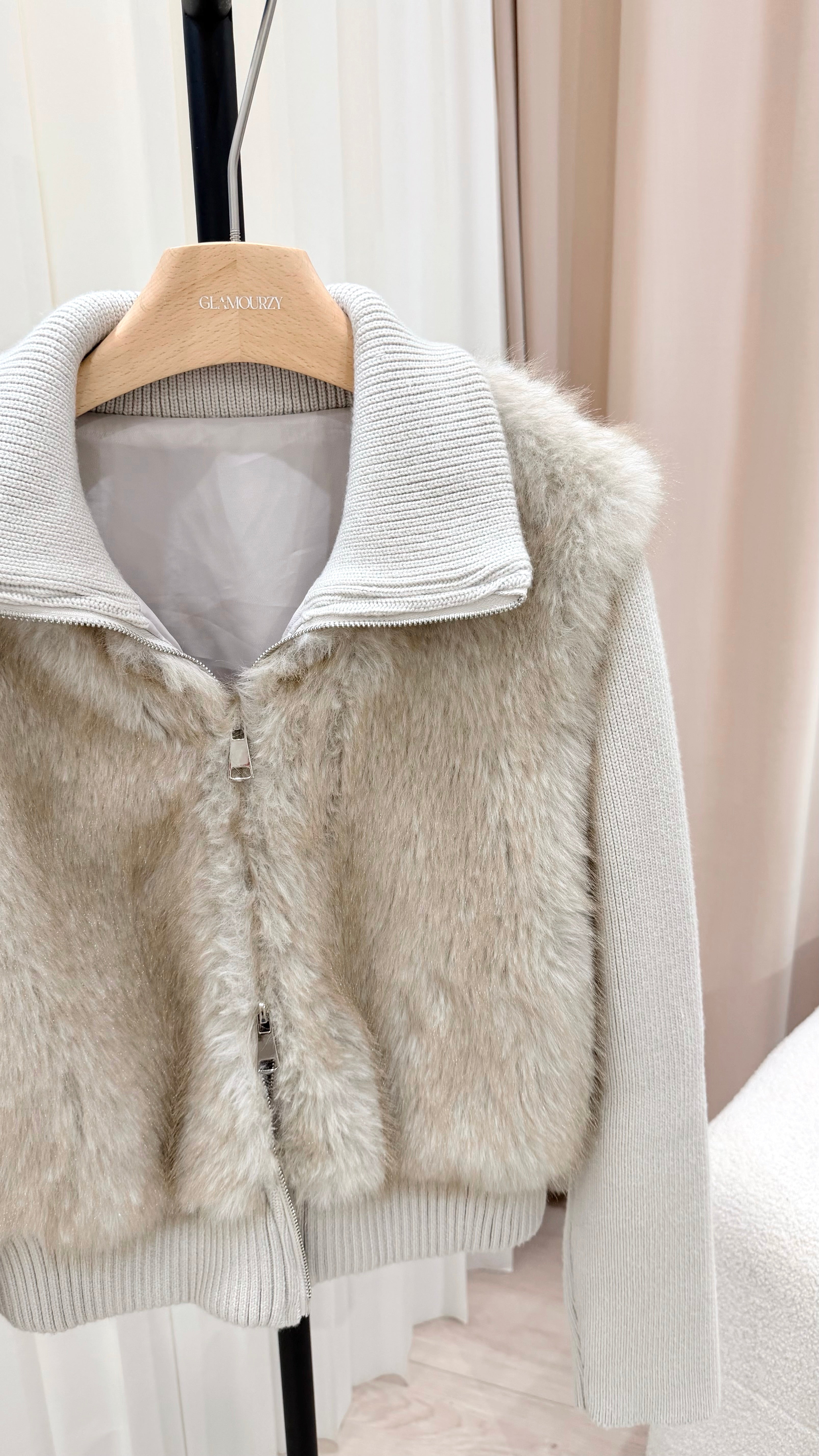 Soft Faux Fur Jacket
