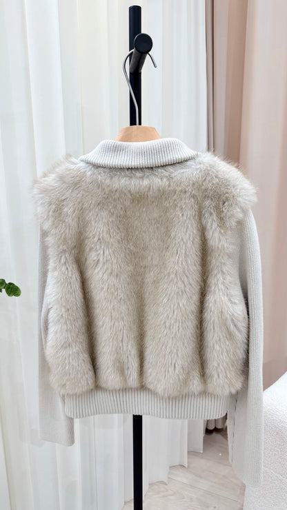 Soft Faux Fur Jacket