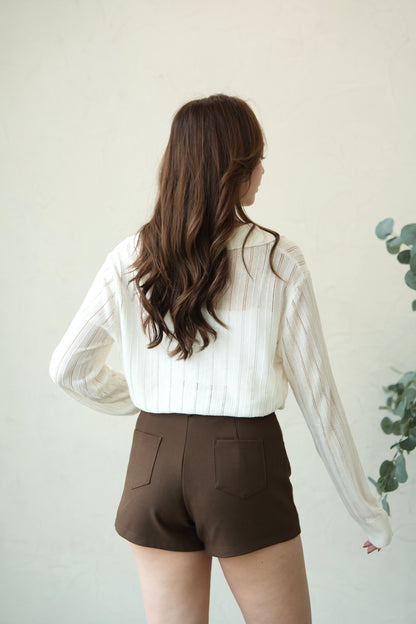 Luxe Linen Polo Top