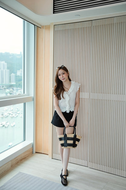 Premium Airy Ruffle Top