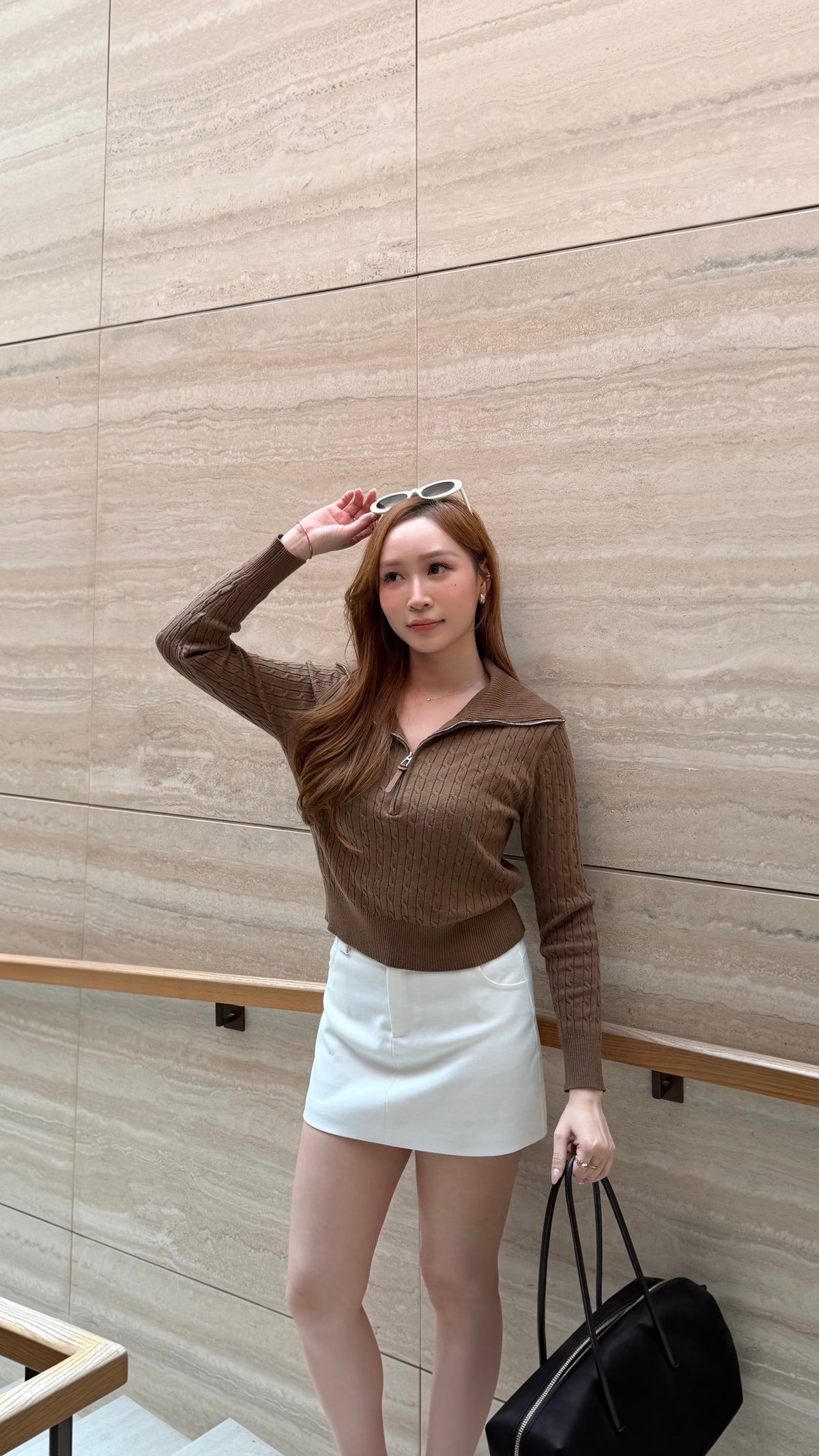 The Club Wool Half-Zip Knit