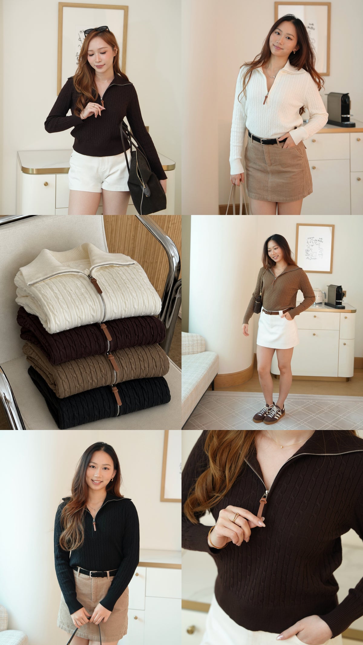 The Club Wool Half-Zip Knit