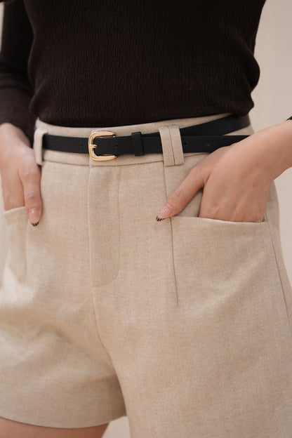 Revive Belted A-Line Shorts