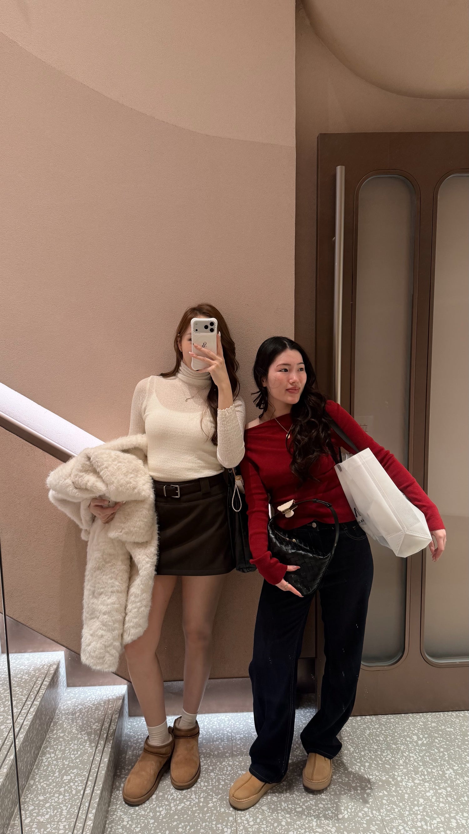 Fleur Rib High Neck Top