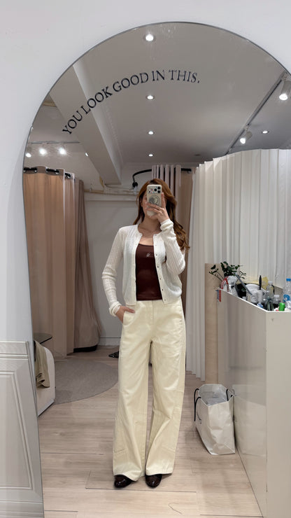 The Cashmere Cable Cardigan