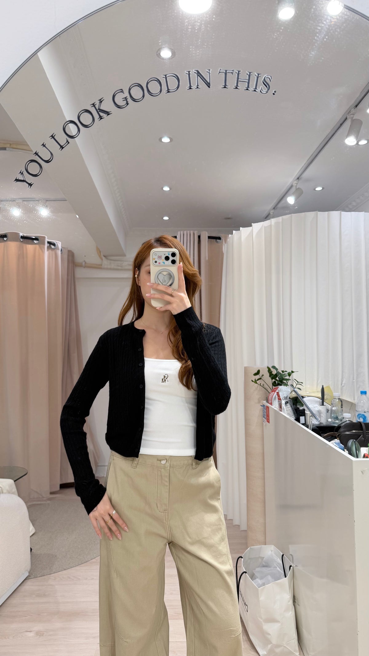 The Cashmere Cable Cardigan