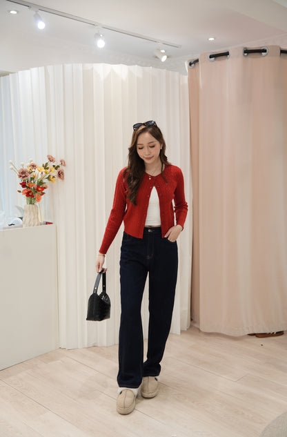 Softy Cable Knit Cardigan