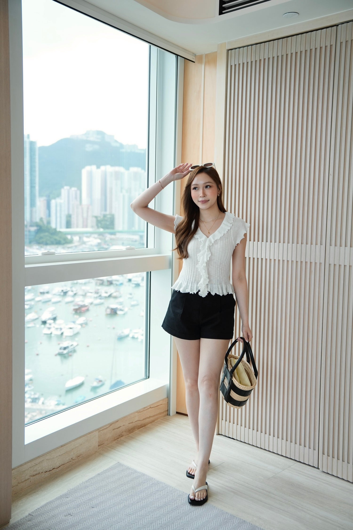 Premium Airy Ruffle Top