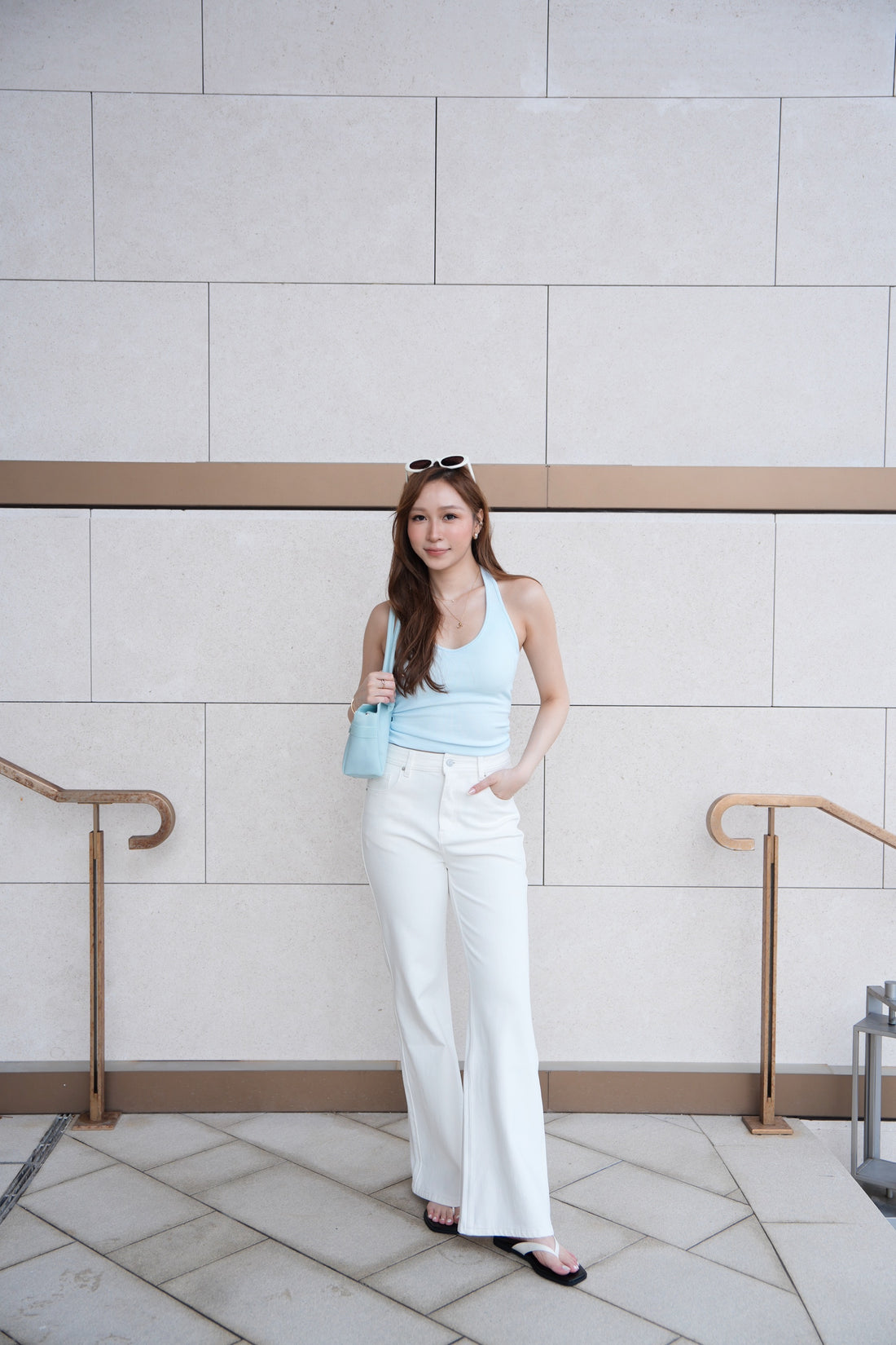 Everyday Cotton Halter Bra Top