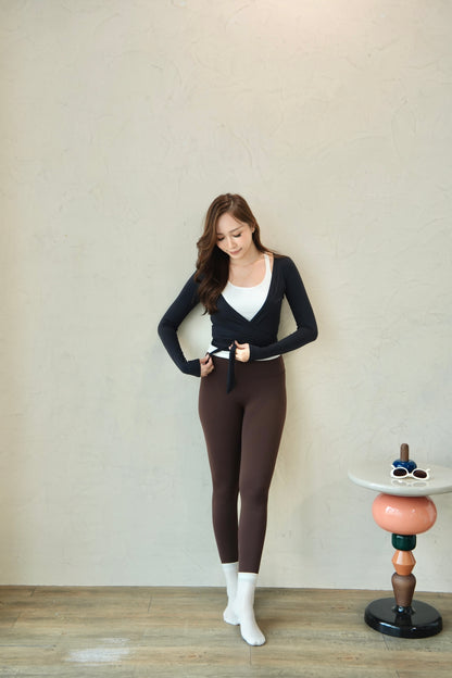Silky Cross Top