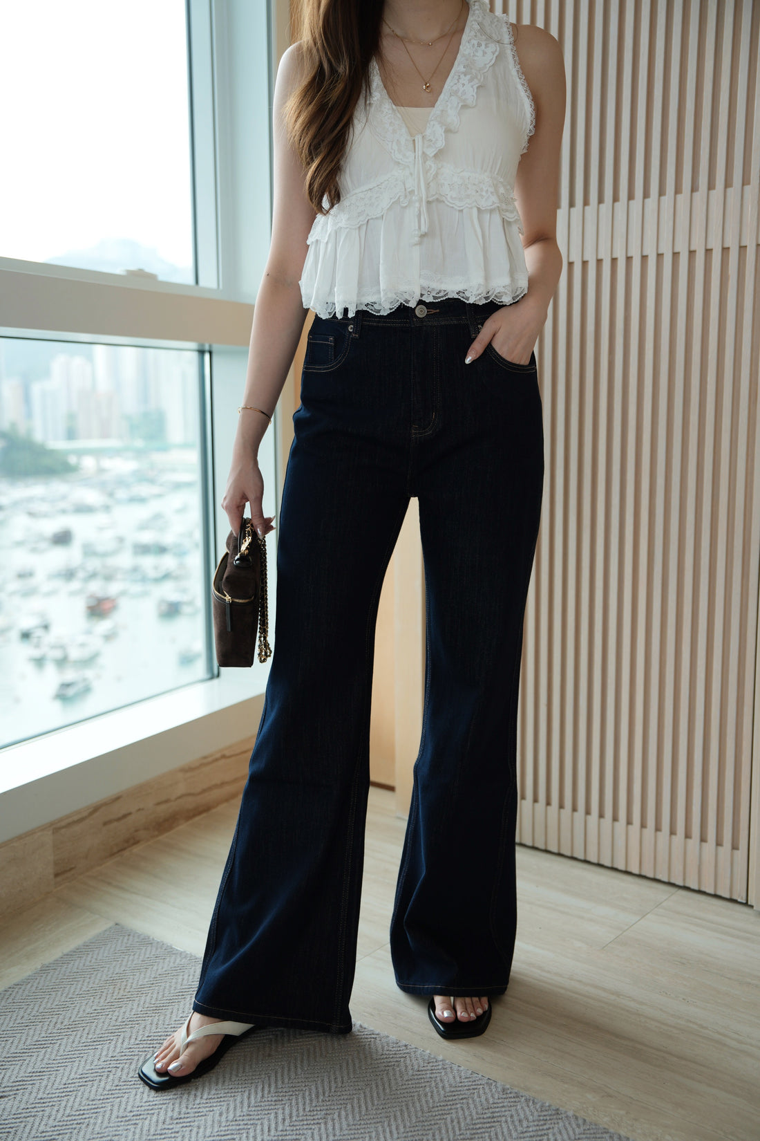 Premium Cloud Soft Flare Jeans